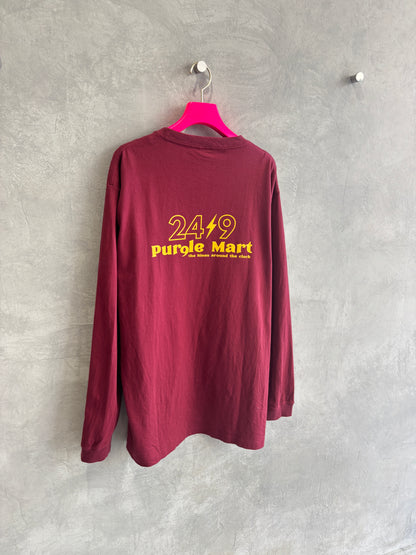 受付終了【予約販売】PURPLE MART⚡︎ロンT／the Nines