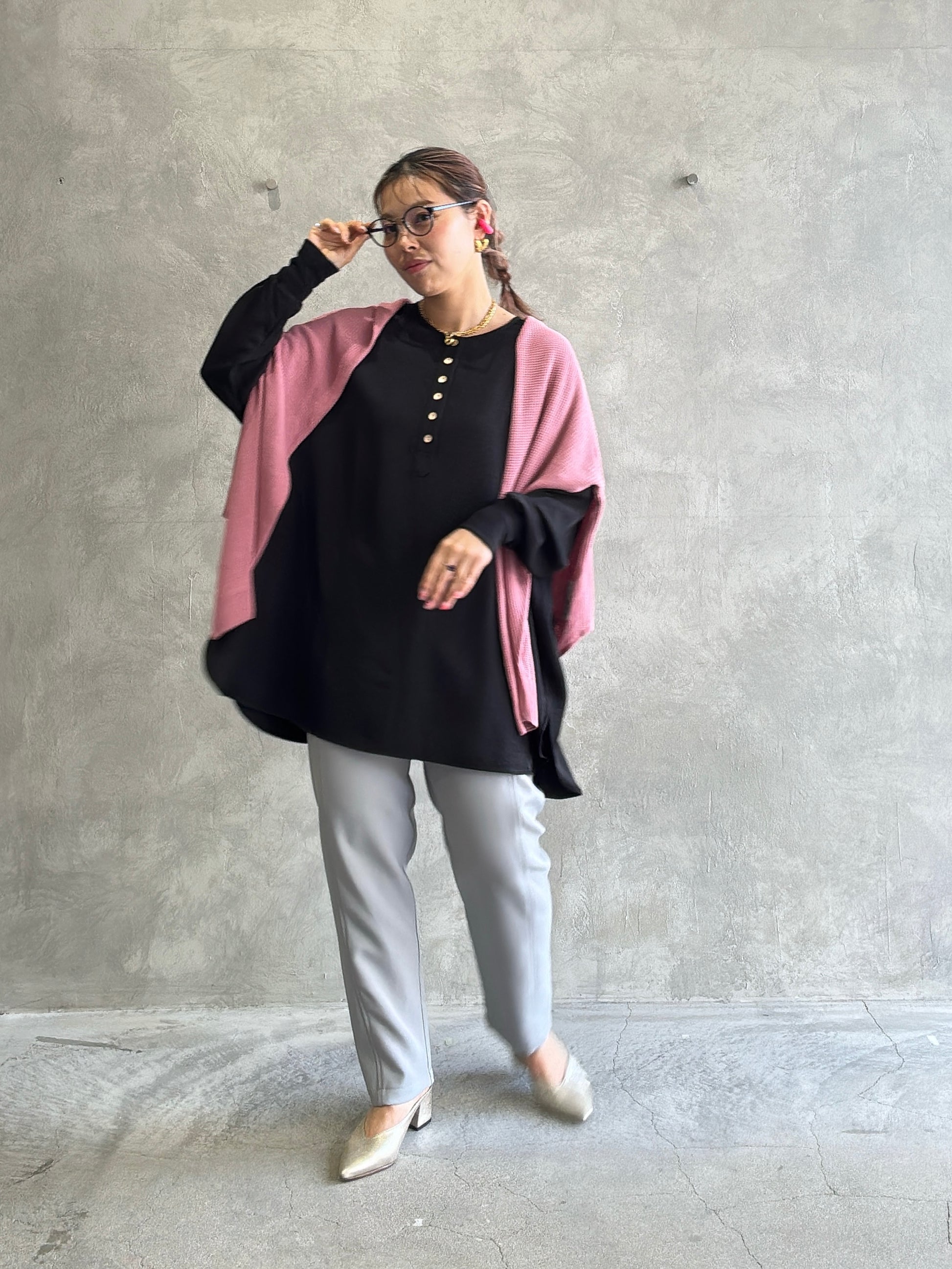 ワッフルドルマンロンT／flamingo firm