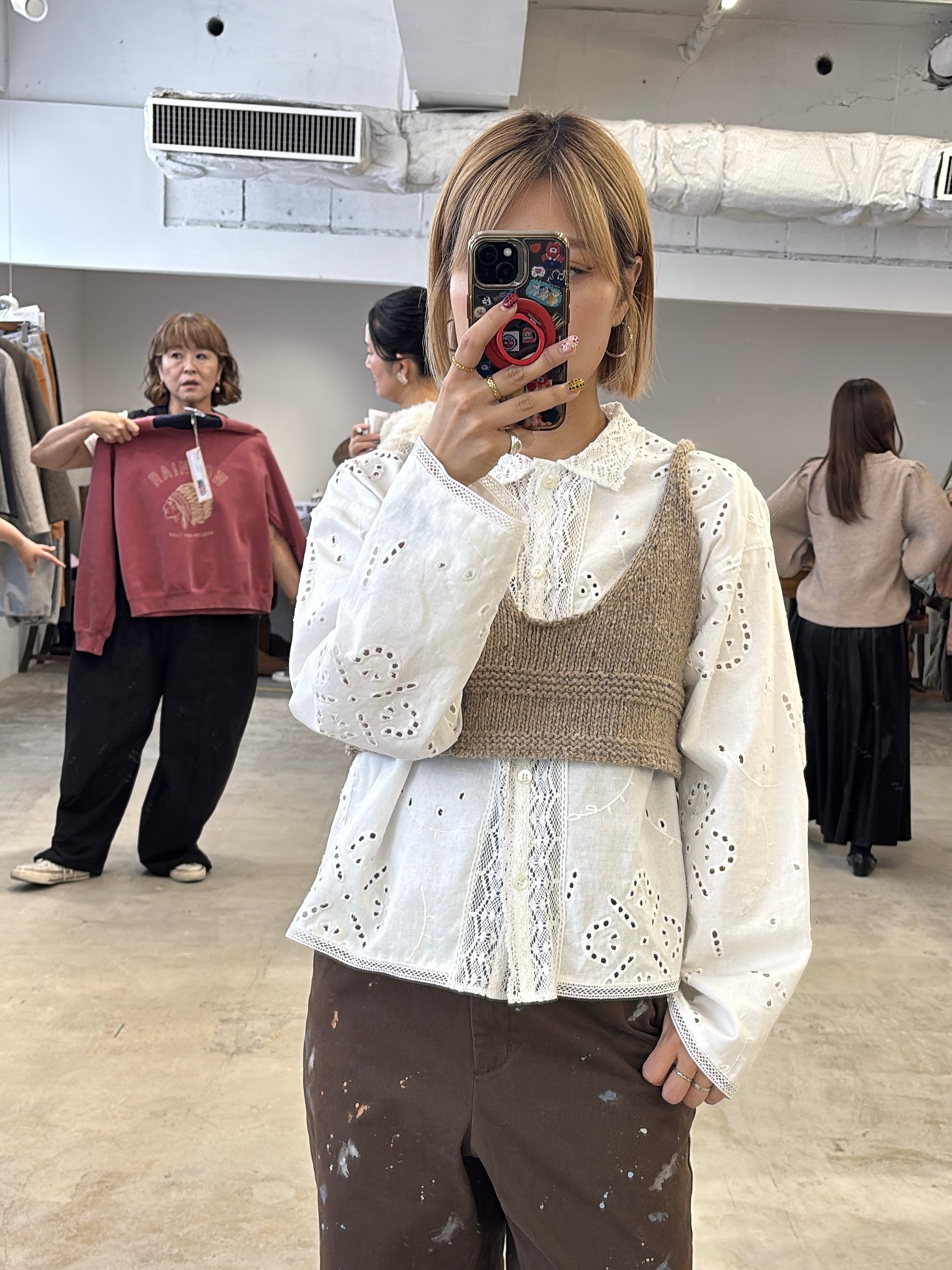 【予約⚡︎販売】ローゲージニットビスチェ／8652701／LE MÉLANGE／2026 AW #2