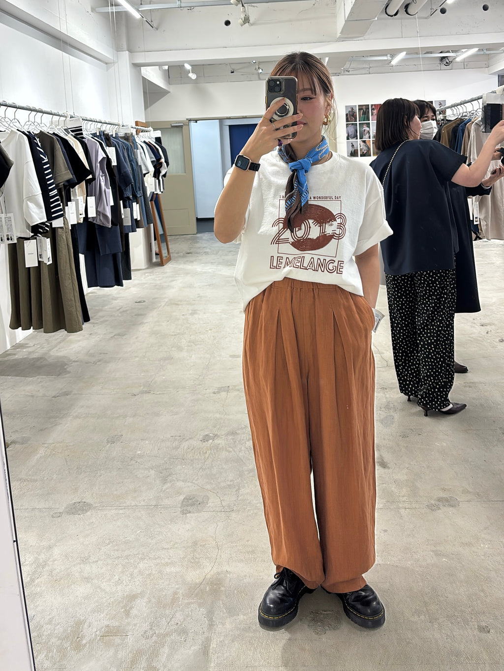 プリントTシャツ／8621008／LE MÉLANGE