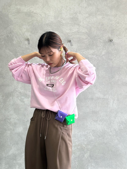 受付終了【予約販売】カレッジデザインスウェット／the Nines