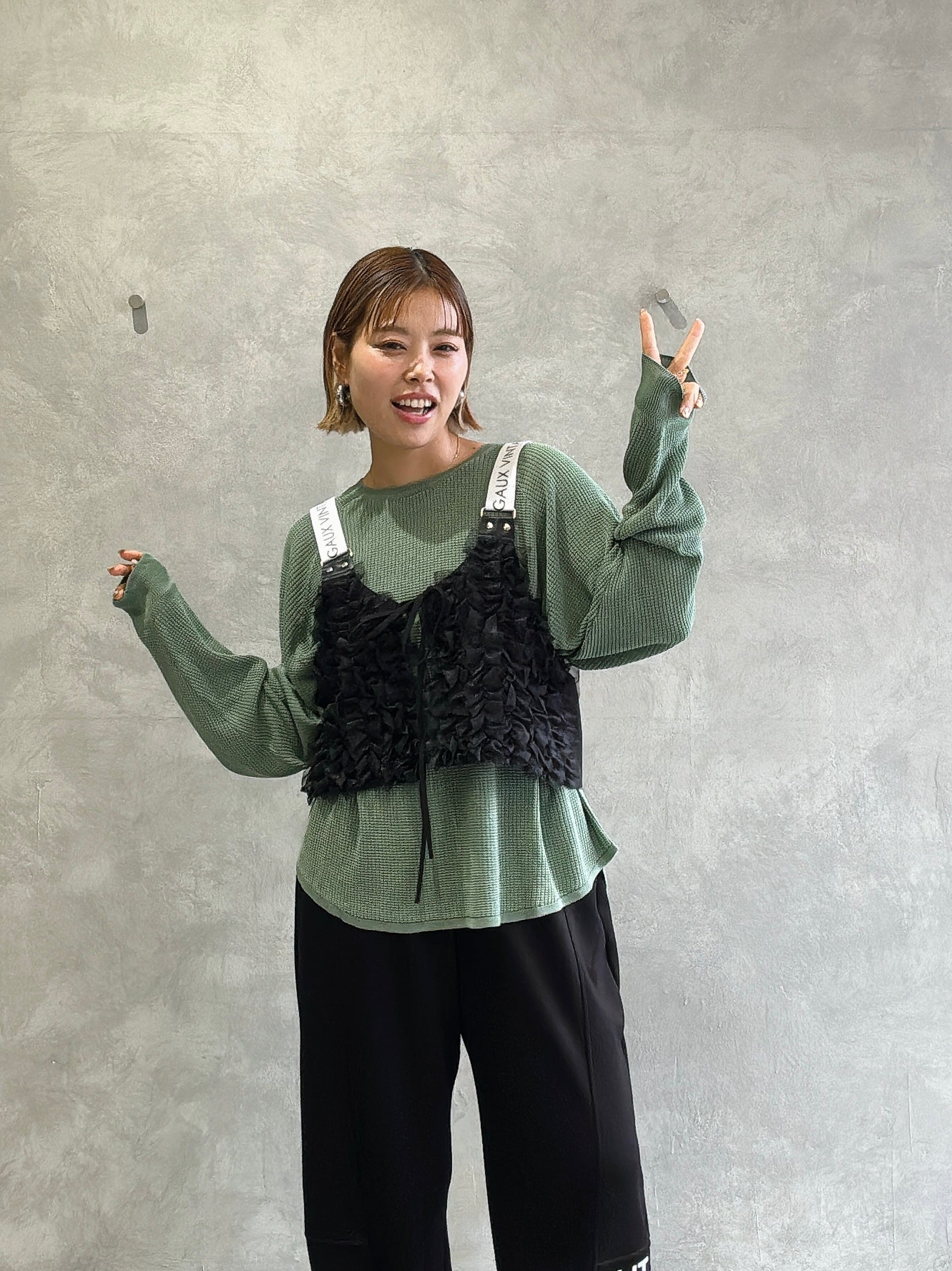 フリルショートビスチェ／AC-26060-S／MARGAUX VINTAGE／2026 SS#2