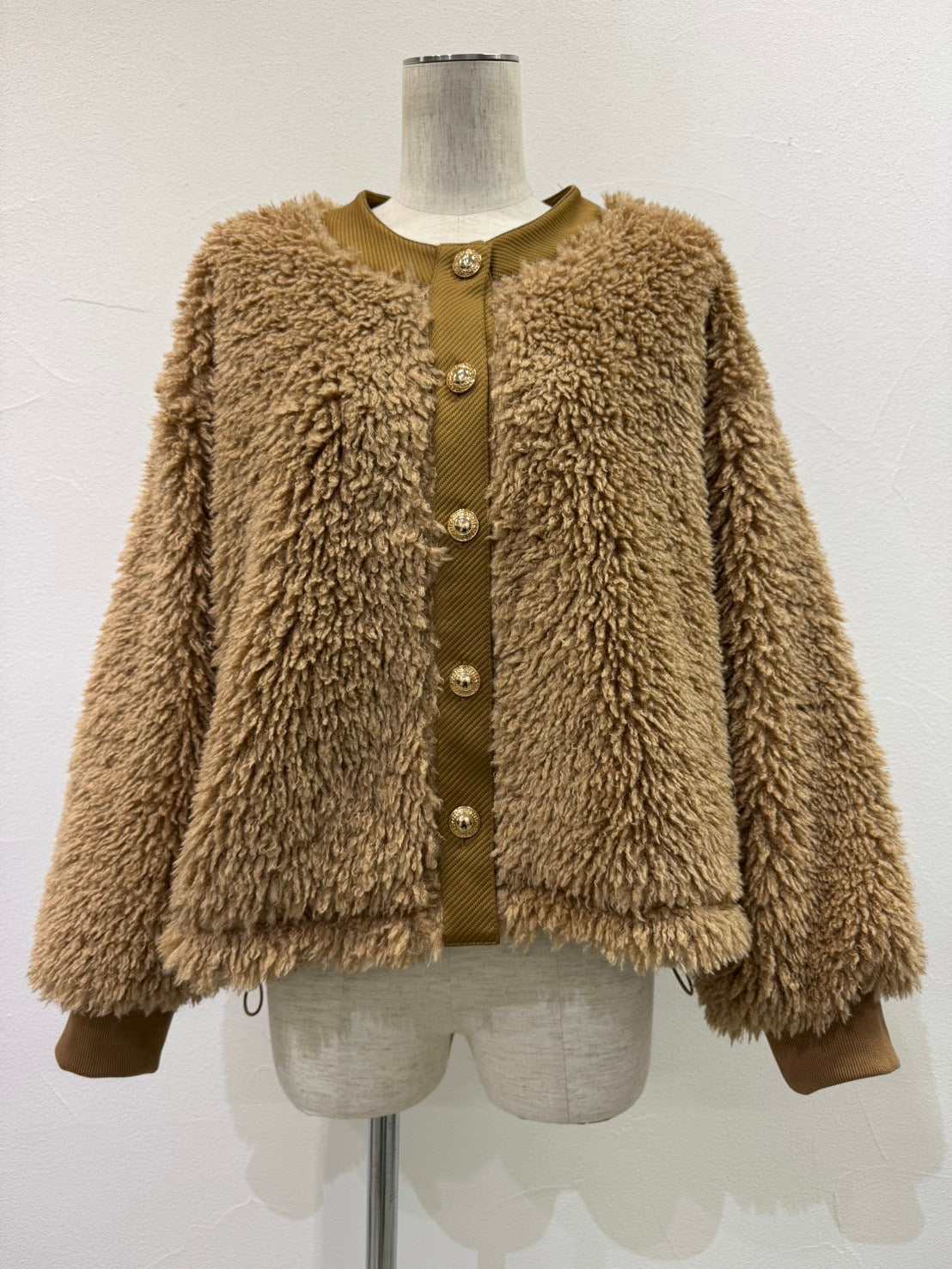 【予約⚡︎販売】シャギーボアドロストブルゾン／604518／CYAN tokyo／2026 AW#1