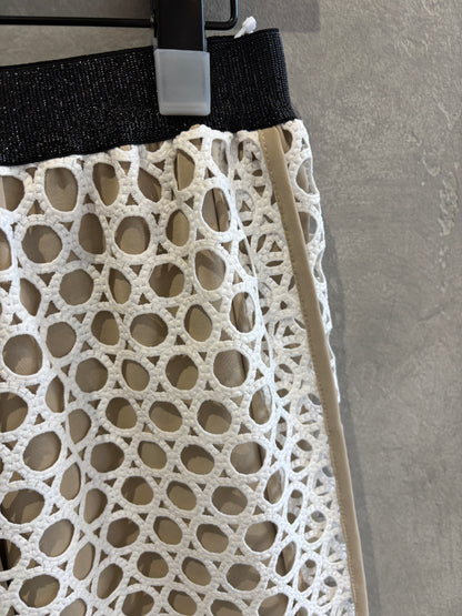 メッシュレイヤードパンツ／LHELBIE