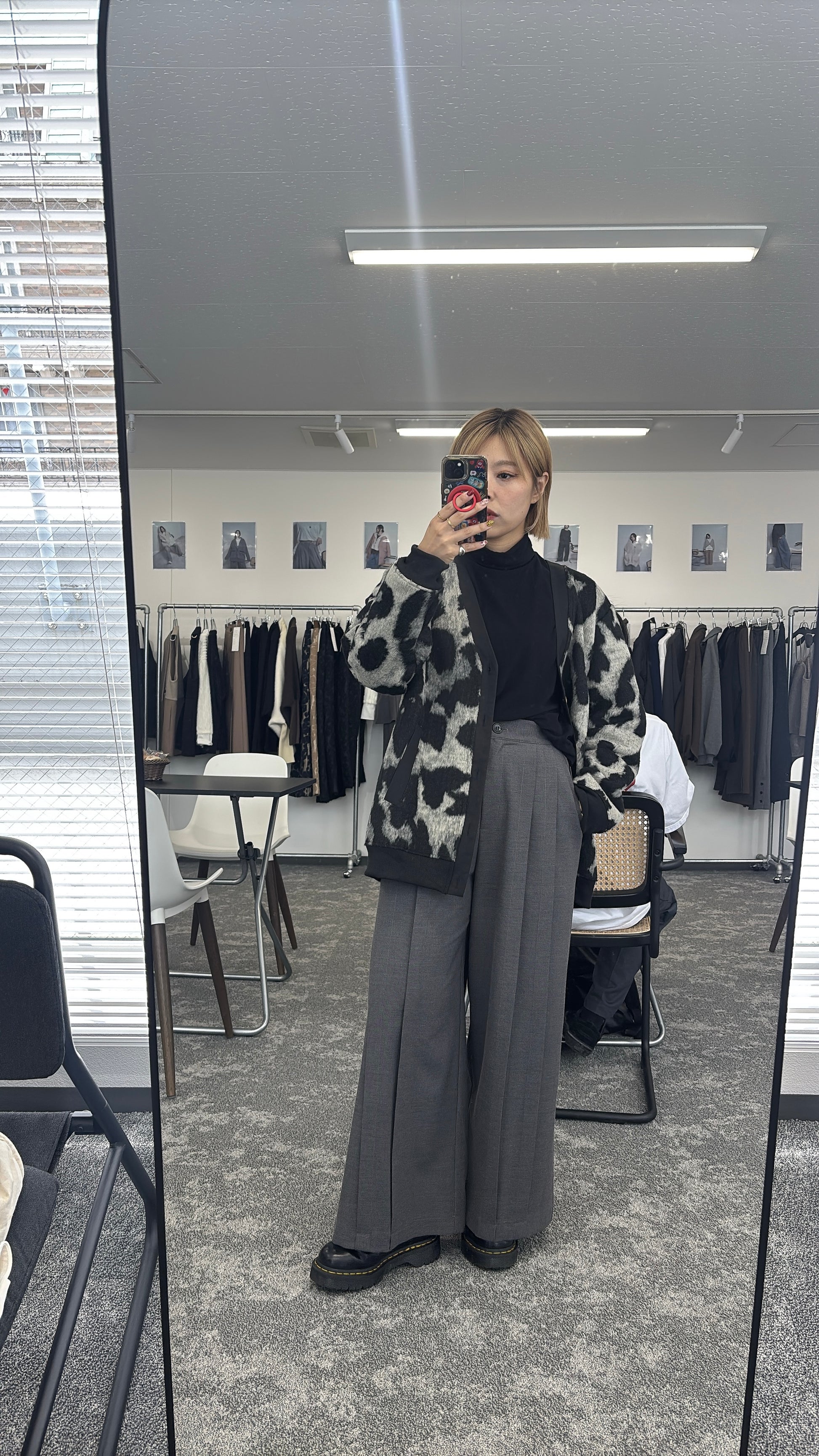 【予約⚡︎販売】エンドタックワイドパンツ／607527／CYAN tokyo／2026 AW#2
