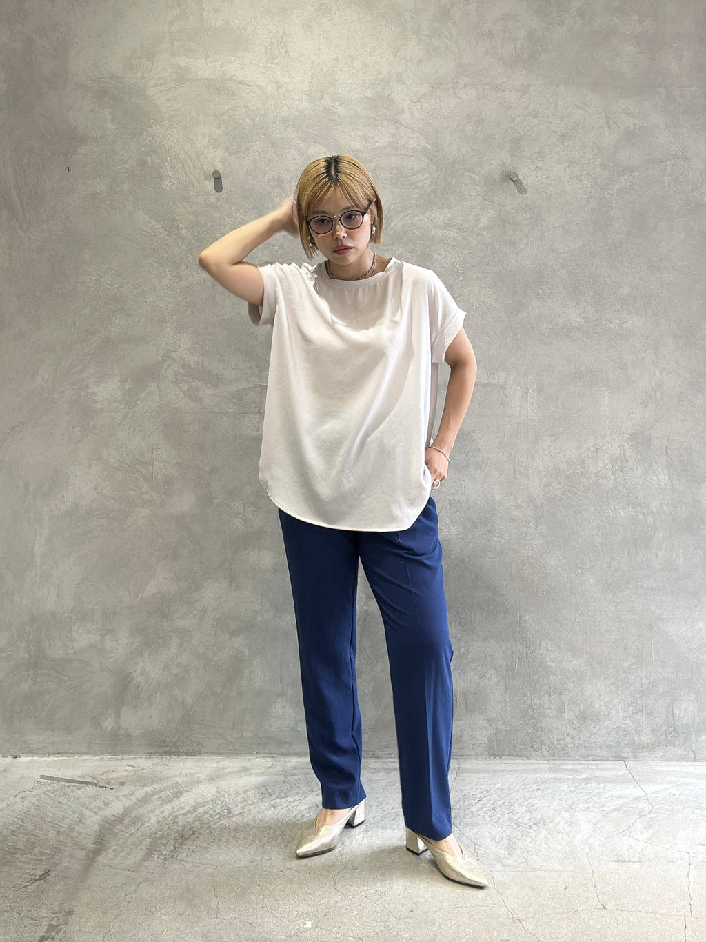 【定番】テーパードパンツ／”涼しい”シリーズ／Dignite collier