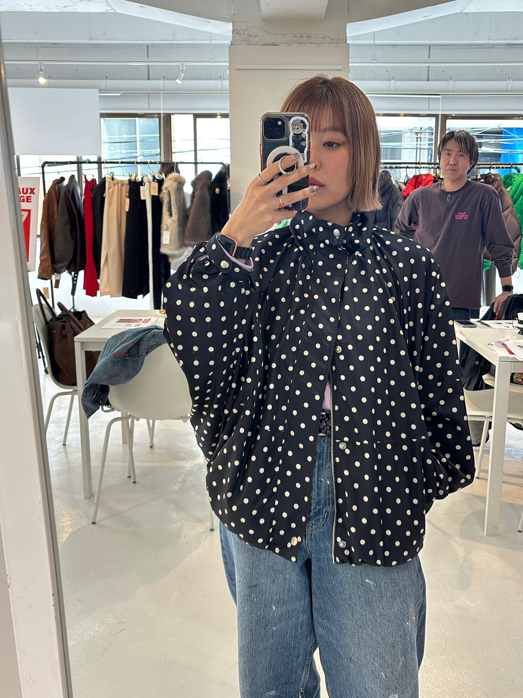 受付終了【予約⚡︎販売】ドットブルゾン／MG JK-26096-A／MARGAUX VINTAGE／2026 AW＃1