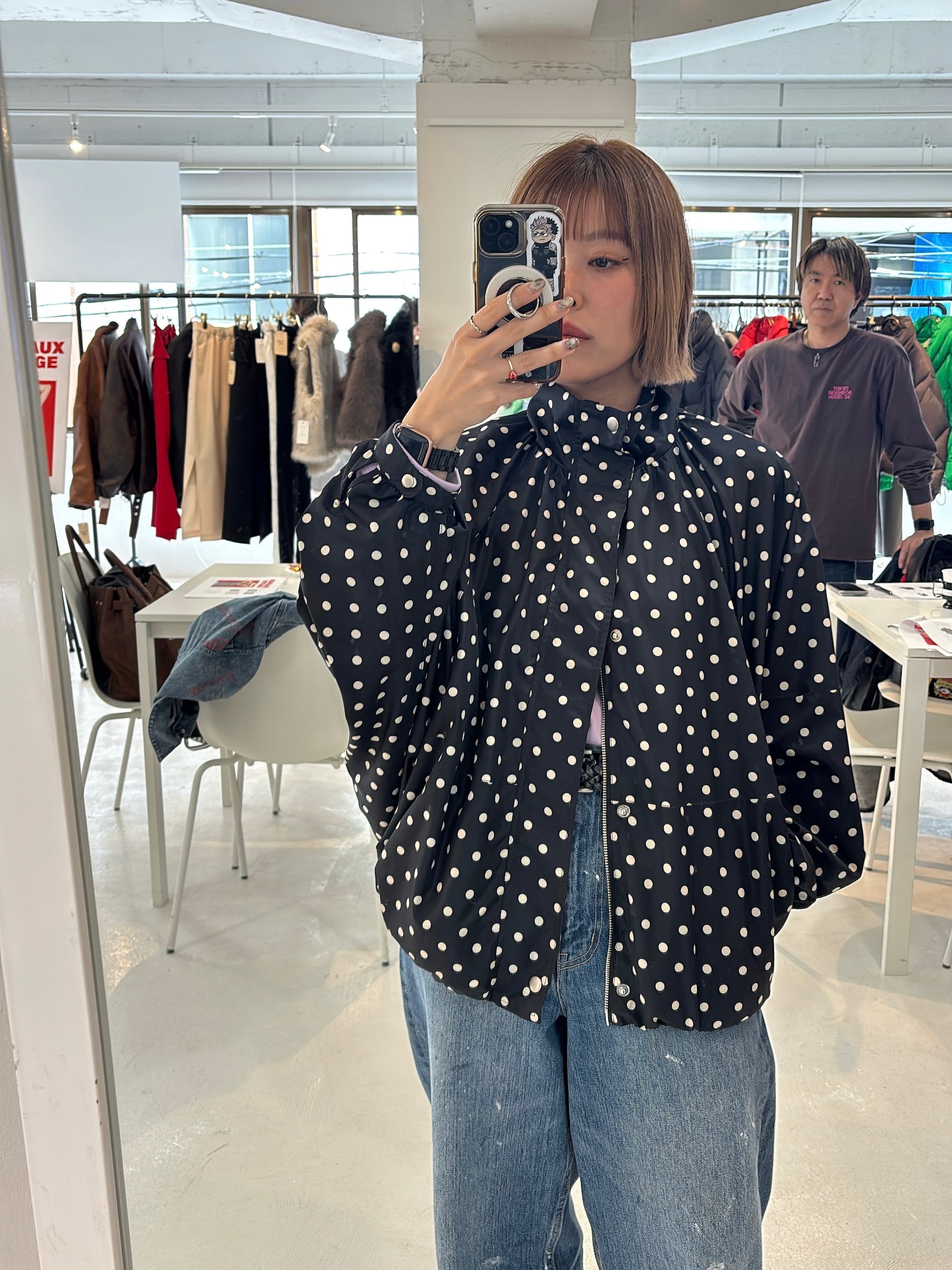 【予約⚡︎販売】ドットブルゾン／MG JK-26096-A／MARGAUX VINTAGE／2026 AW＃1