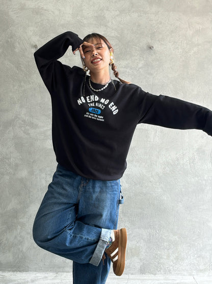 受付終了【予約販売】カレッジデザインスウェット／the Nines