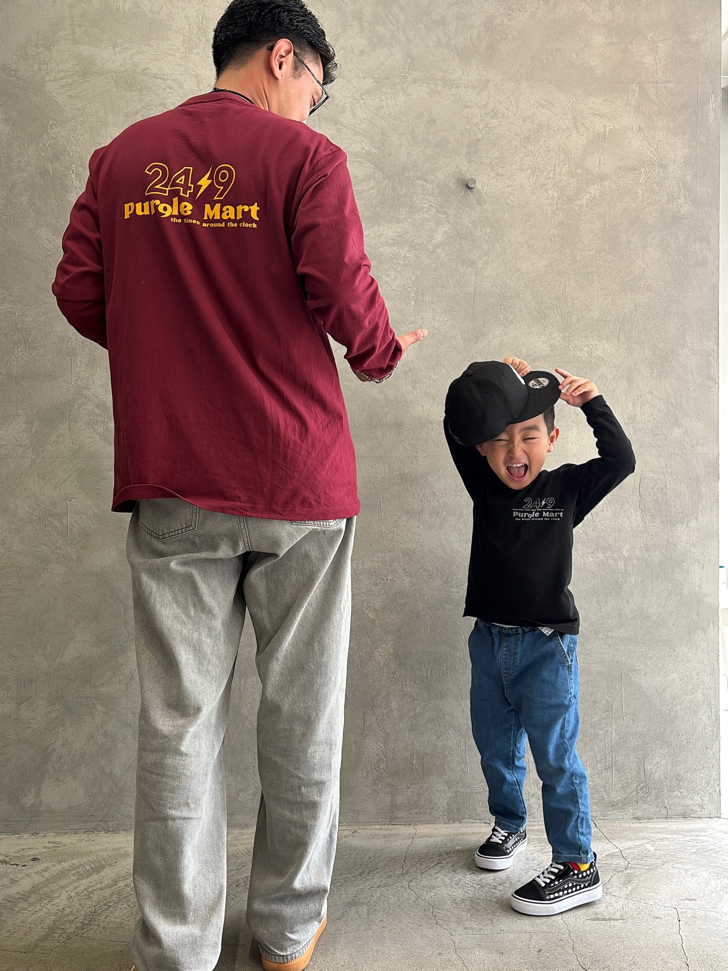 受付終了【予約販売】PURPLE MART⚡︎キッズロンT／the Nines