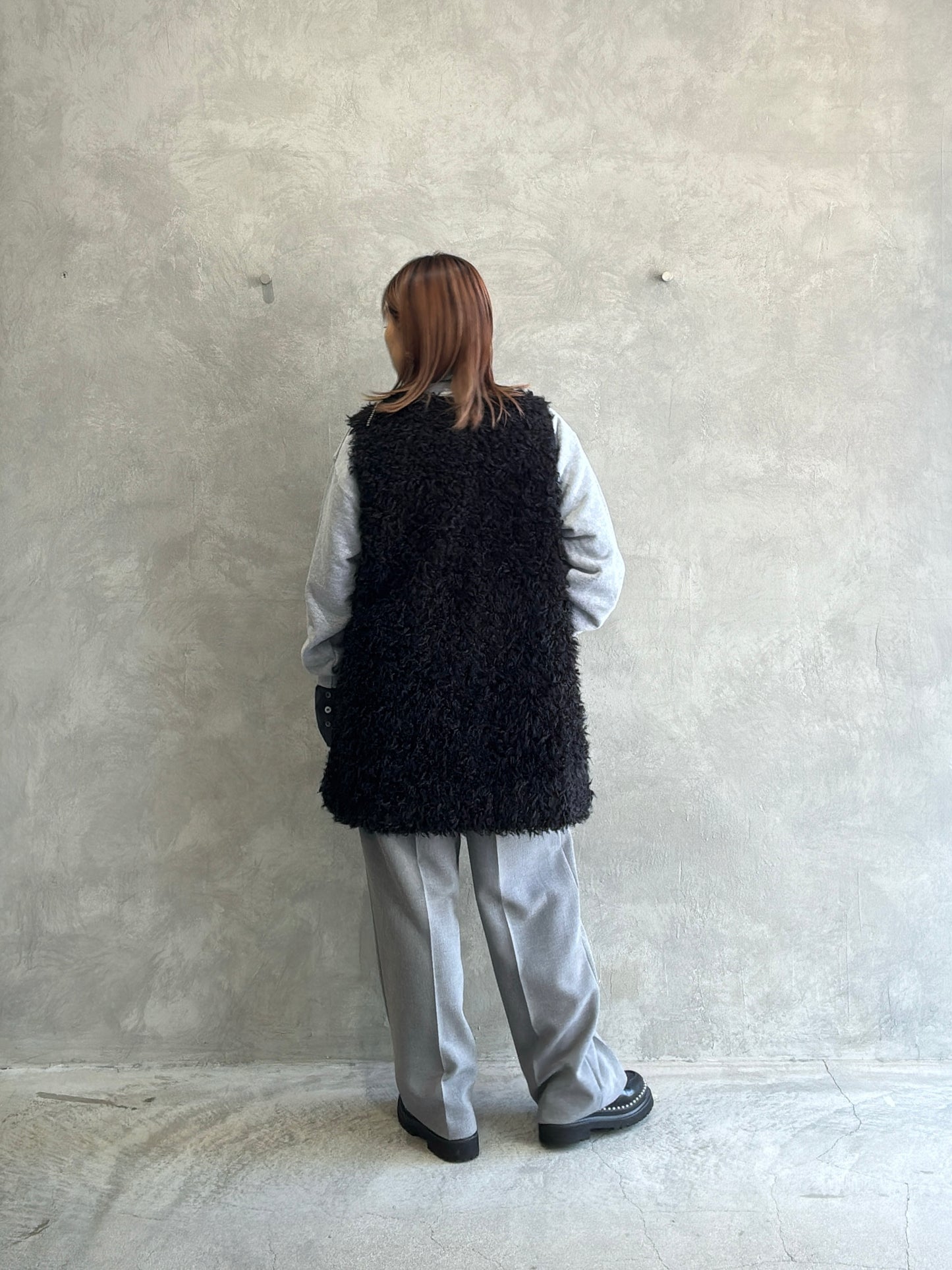 ディープタックパンツ／LE MÉLANGE