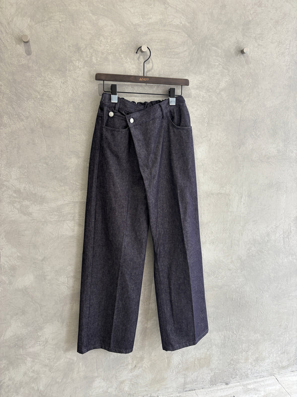 【GWあけにお届け！】アシンメトリーパンツ／P62025AI／PRIORIY　
