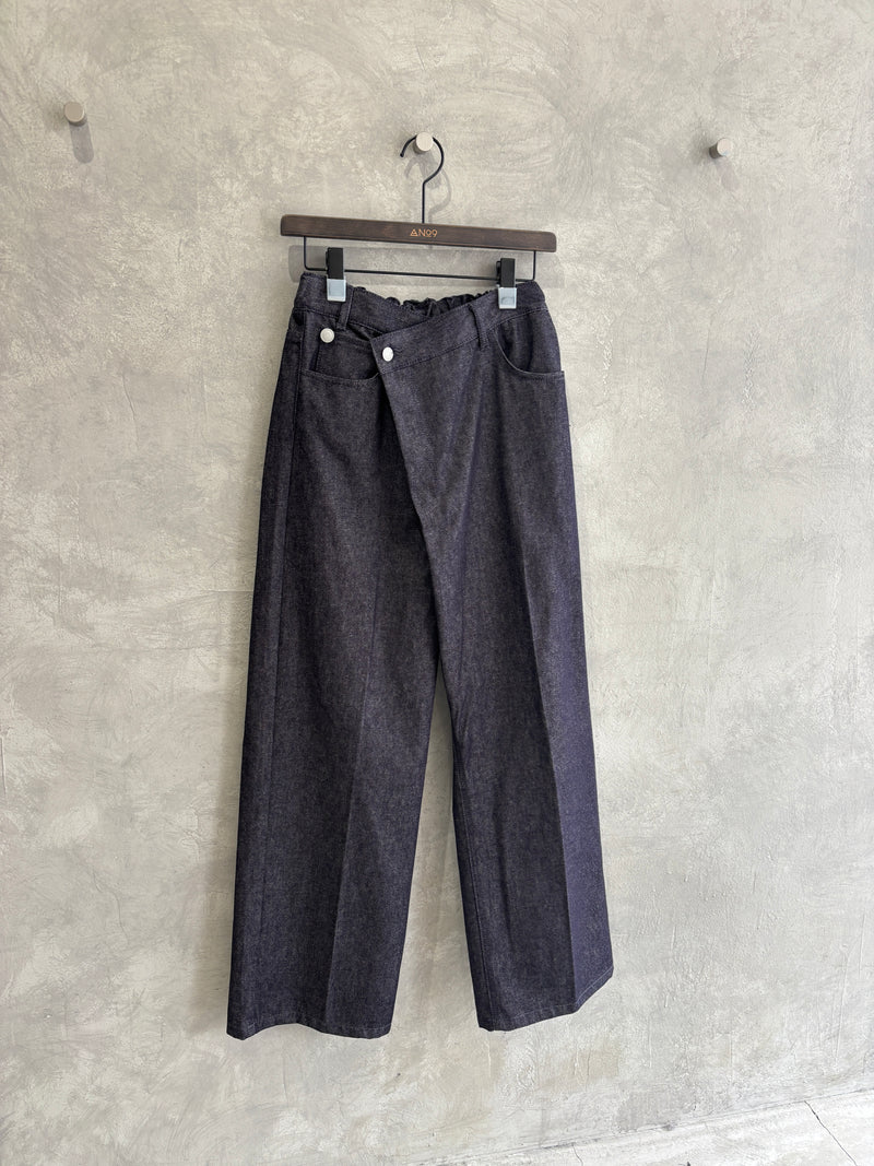 【GWあけにお届け！】アシンメトリーパンツ／P62025AI／PRIORIY　