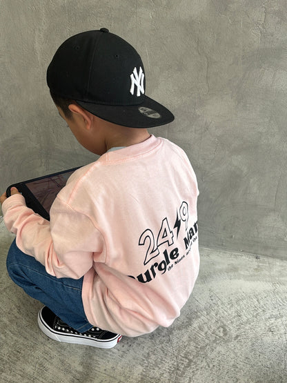 受付終了【予約販売】PURPLE MART⚡︎キッズロンT／the Nines