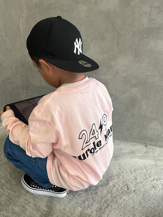 受付終了【予約販売】PURPLE MART⚡︎キッズロンT／the Nines