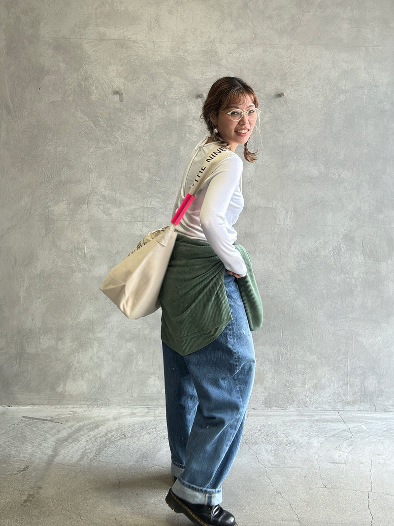 【再入荷】ワッフルドルマンロンT／flamingo firm