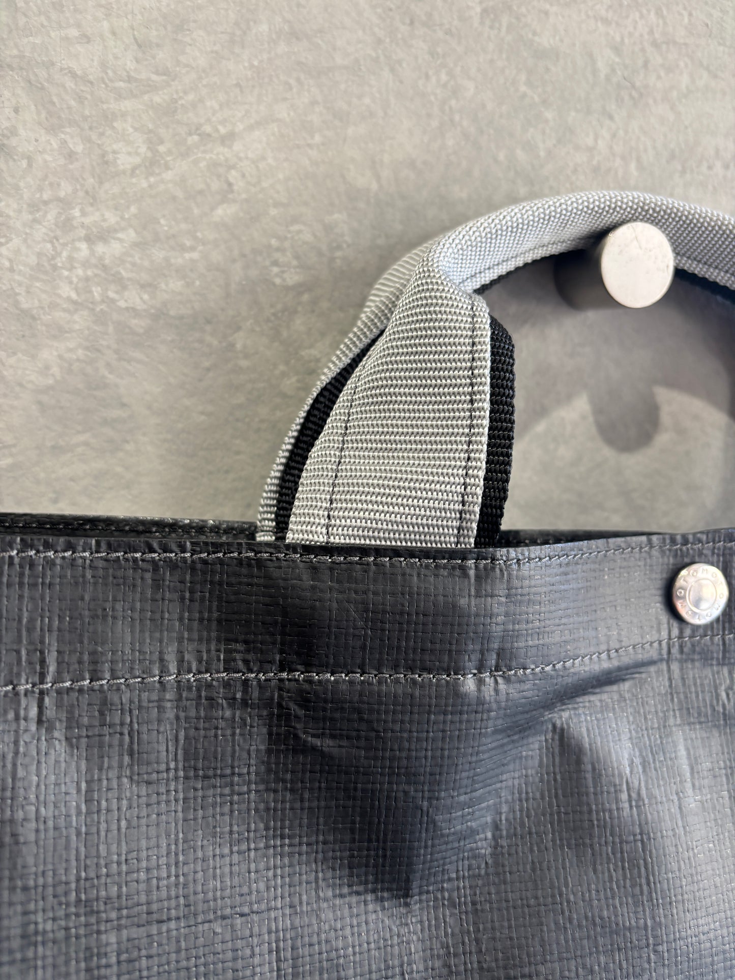 【予約販売】グレー×ブラック（本体：ブラック）／FACTORY OMOTO／BASIC TOTE