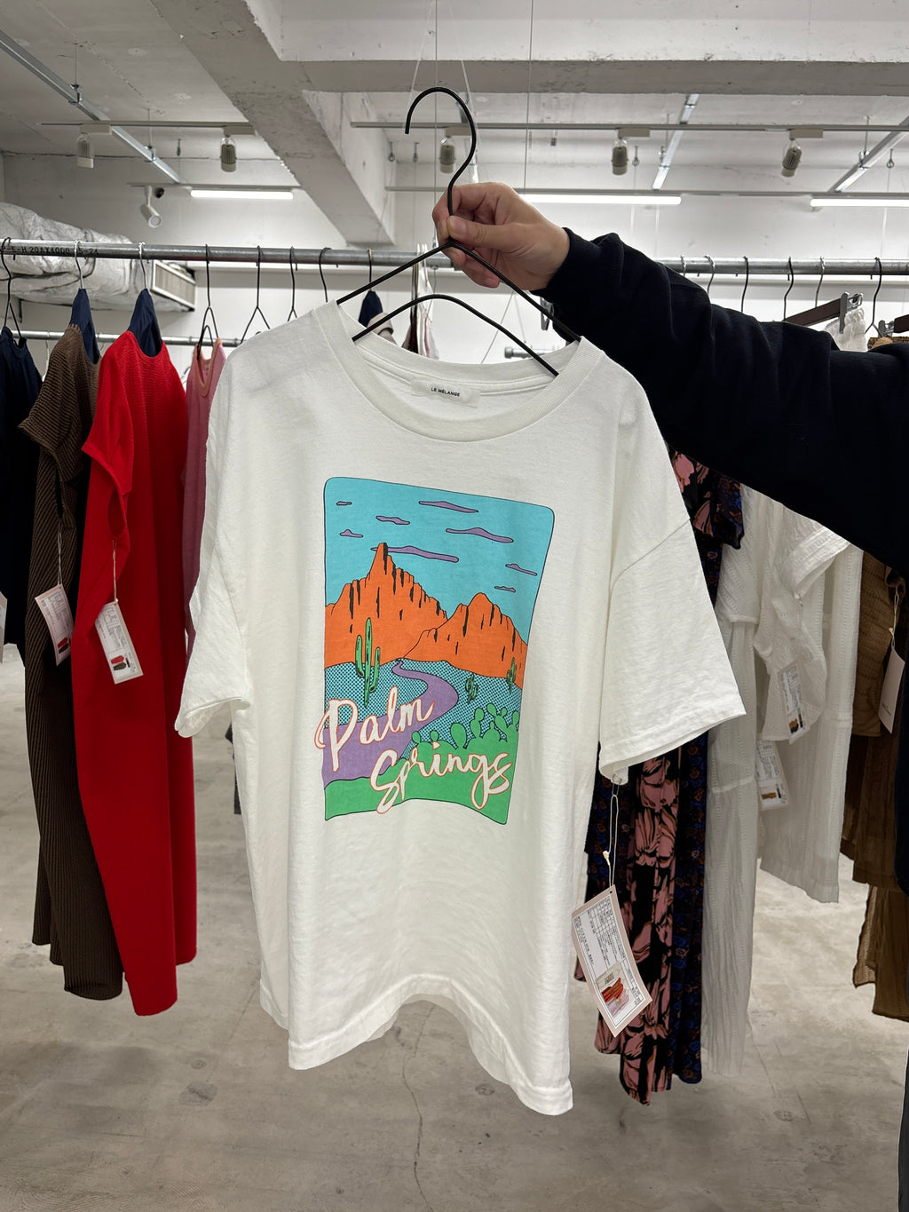 受付終了【予約販売】80`s Tシャツ／8621010／LE MÉLANGE／2026 SS#2