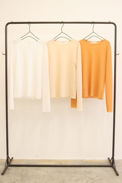 受付終了【予約販売】ボートネックカットソー／8611010／LE MÉLANGE