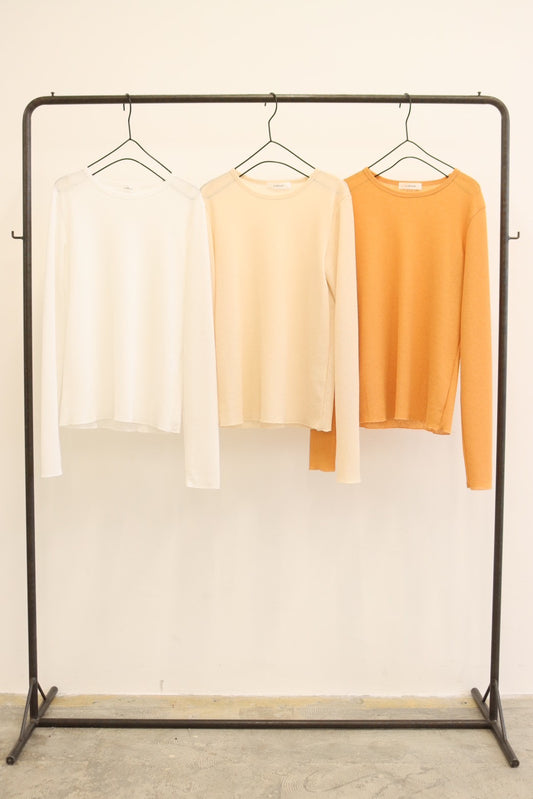 受付終了【予約販売】ボートネックカットソー／8611010／LE MÉLANGE