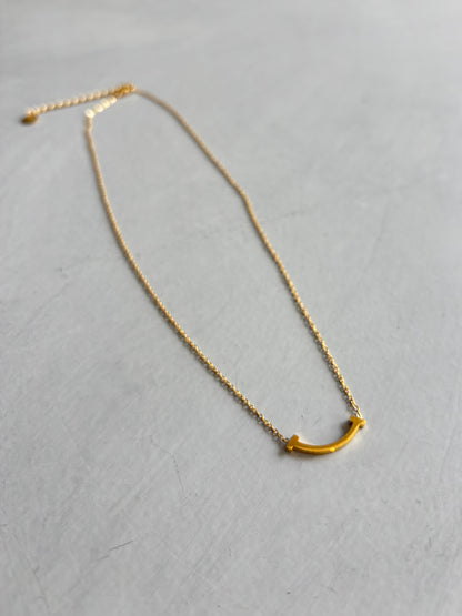 スマイリングマウスネックレス