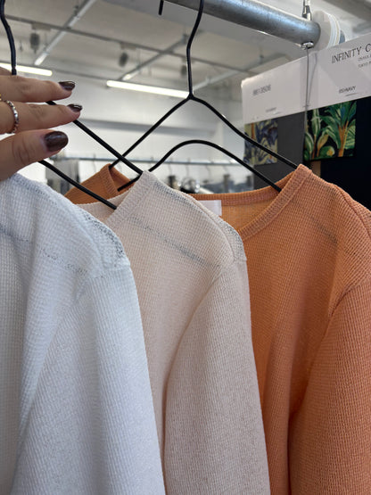 受付終了【予約販売】ボートネックカットソー／8611010／LE MÉLANGE