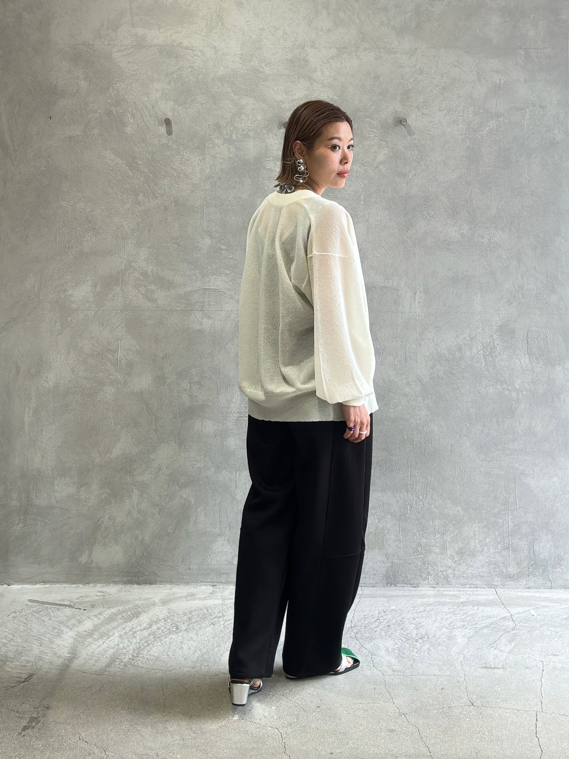 シアーニット⚡︎カーディガン