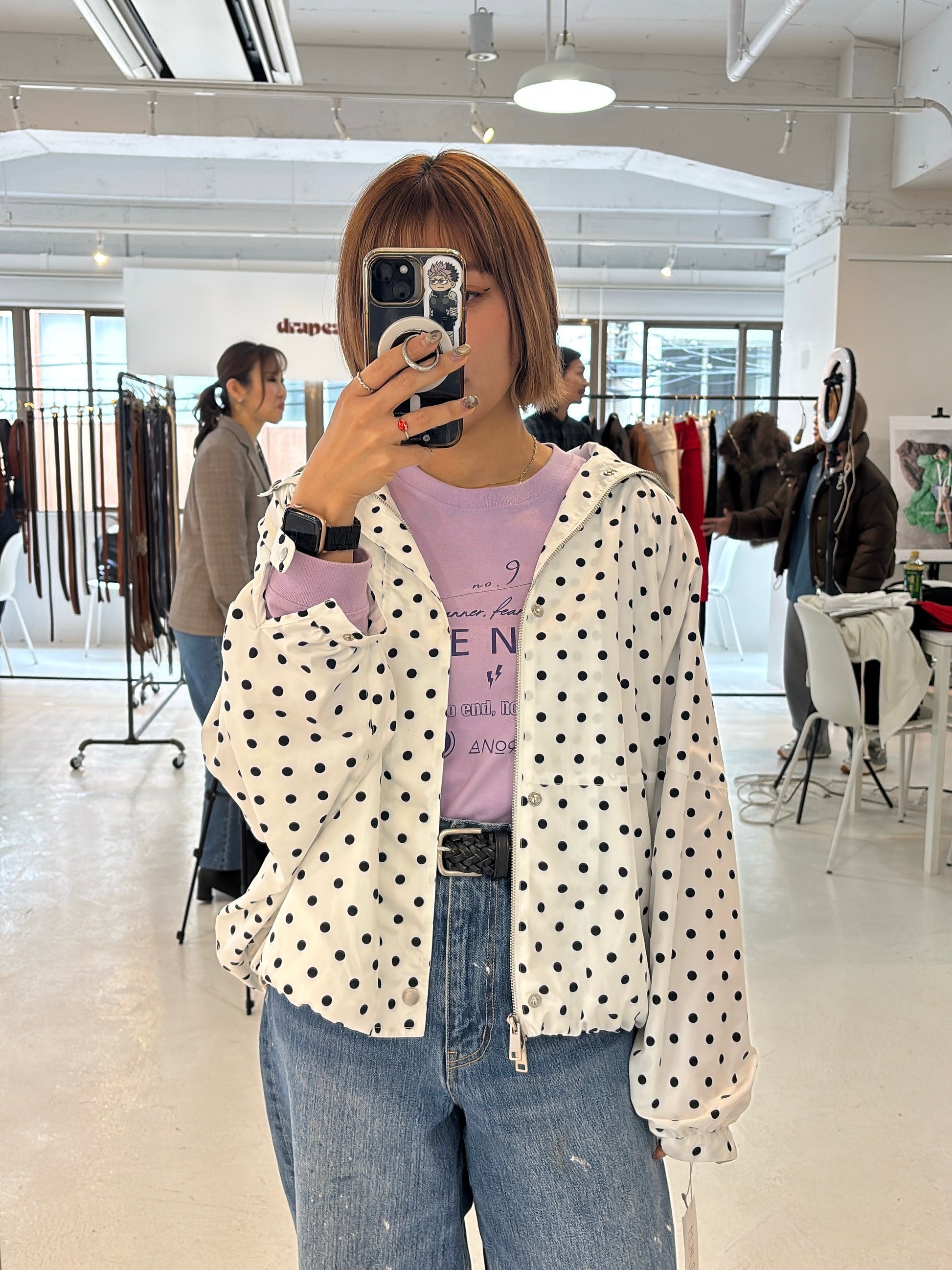 【予約⚡︎販売】ドットブルゾン／MG JK-26096-A／MARGAUX VINTAGE／2026 AW＃1