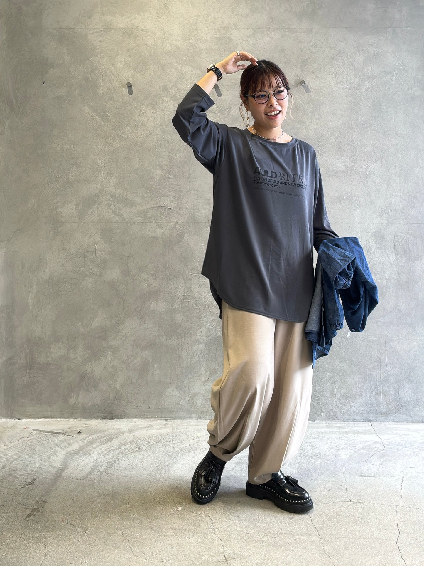 【再入荷】カフタックパンツ／Anna Kerry