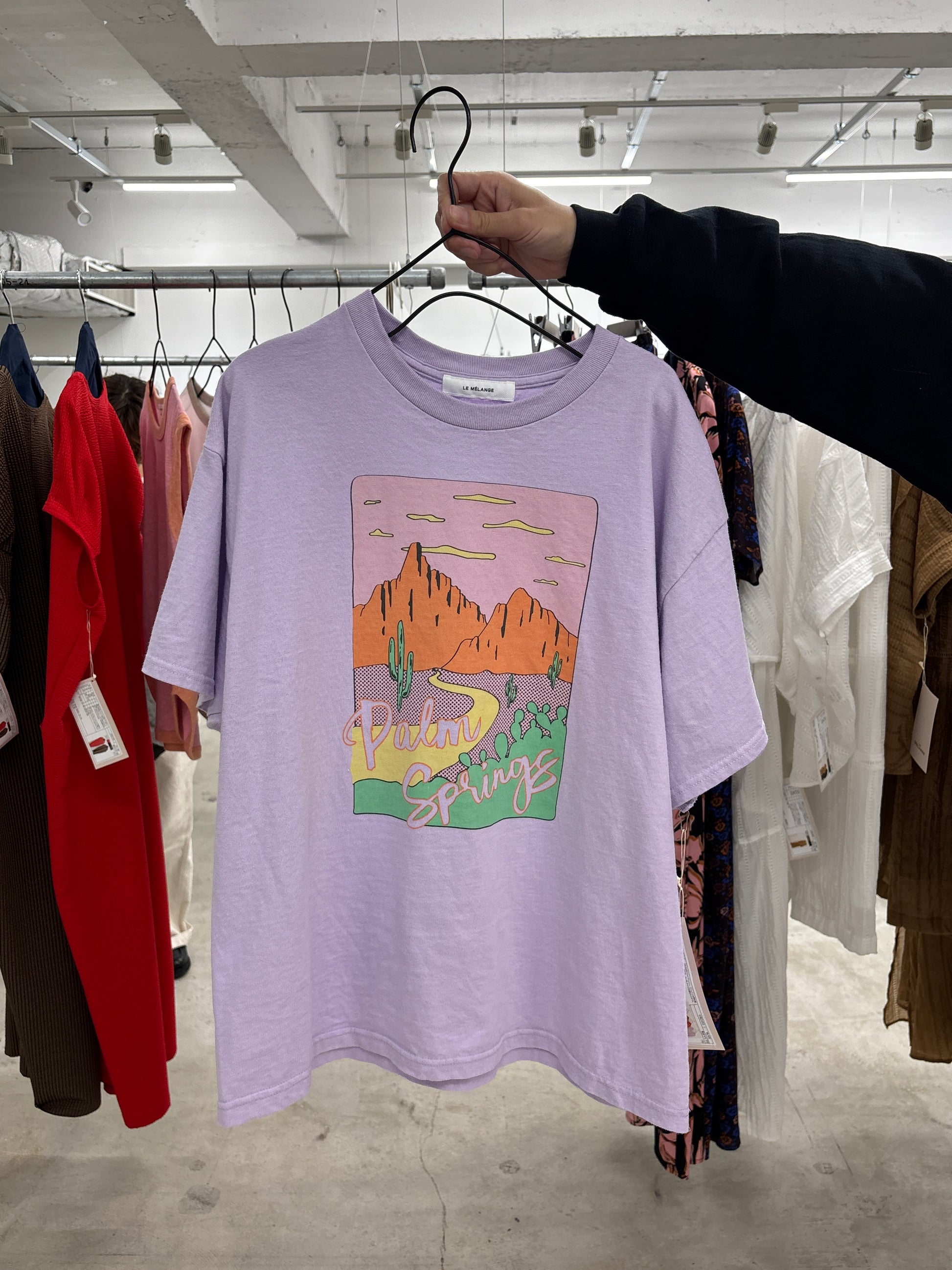 受付終了【予約販売】80`s Tシャツ／8621010／LE MÉLANGE／2026 SS#2