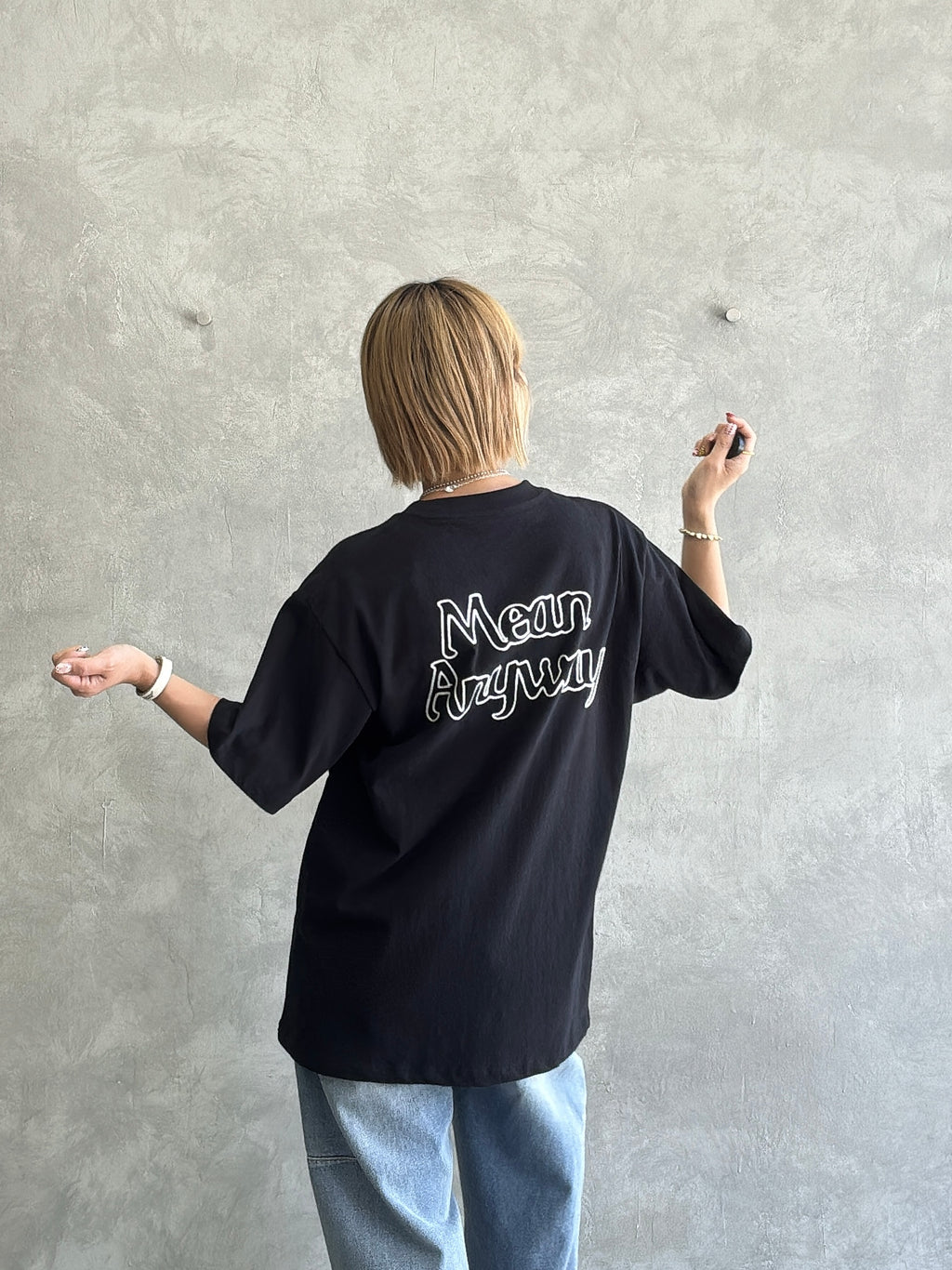 受付終了【予約販売】men'sサイズ／コード刺繍ポケット Tシャツ／ING