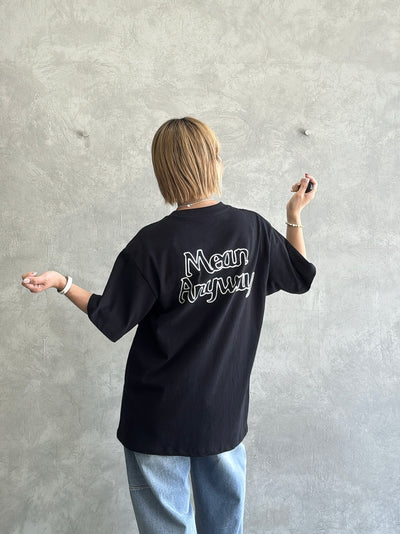 受付終了【予約販売】men'sサイズ／コード刺繍ポケット Tシャツ／ING