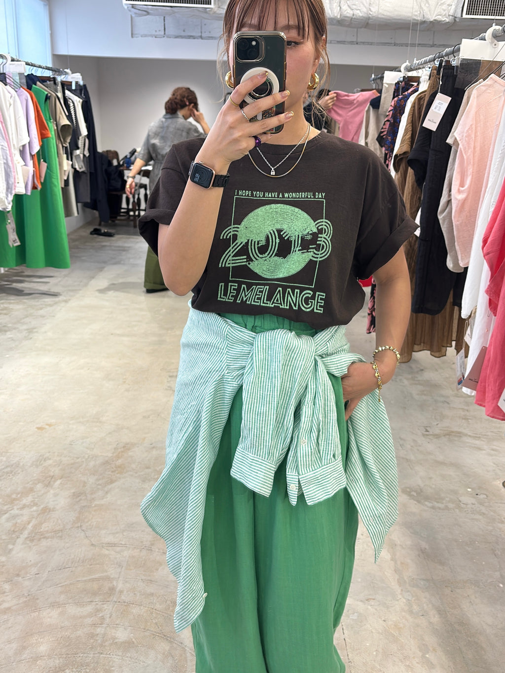 プリントTシャツ／8621008／LE MÉLANGE