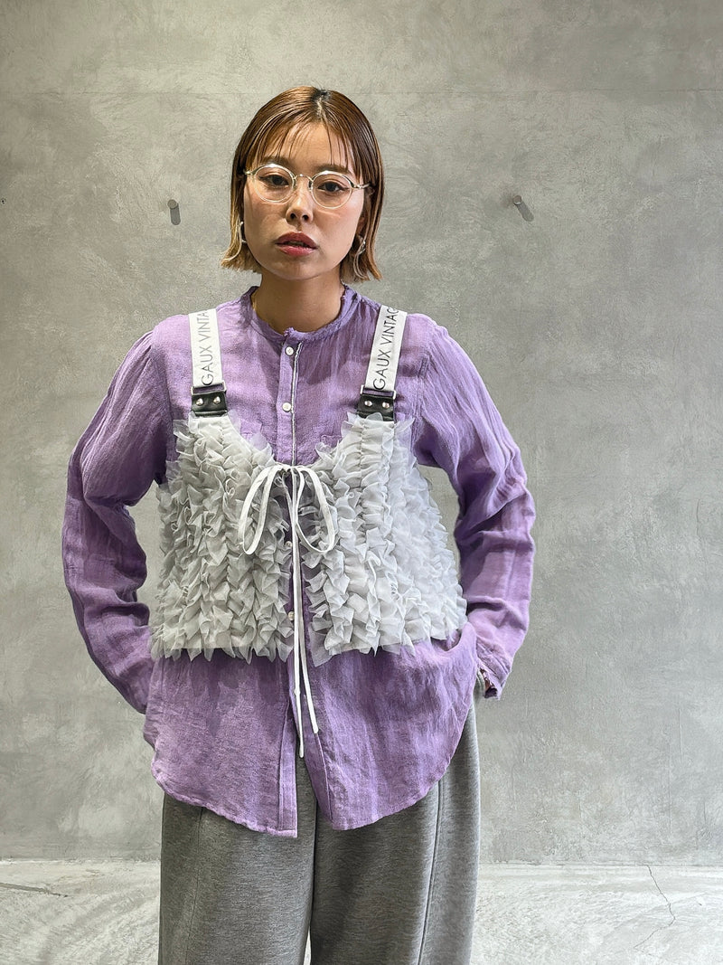 フリルショートビスチェ／AC-26060-S／MARGAUX VINTAGE／2026 SS#2