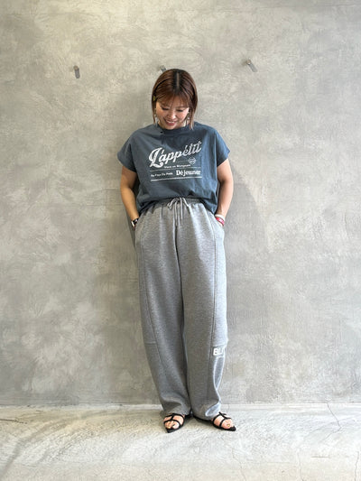 受付終了【予約販売】LappetitゆるフレンチスラブTシャツ／ING