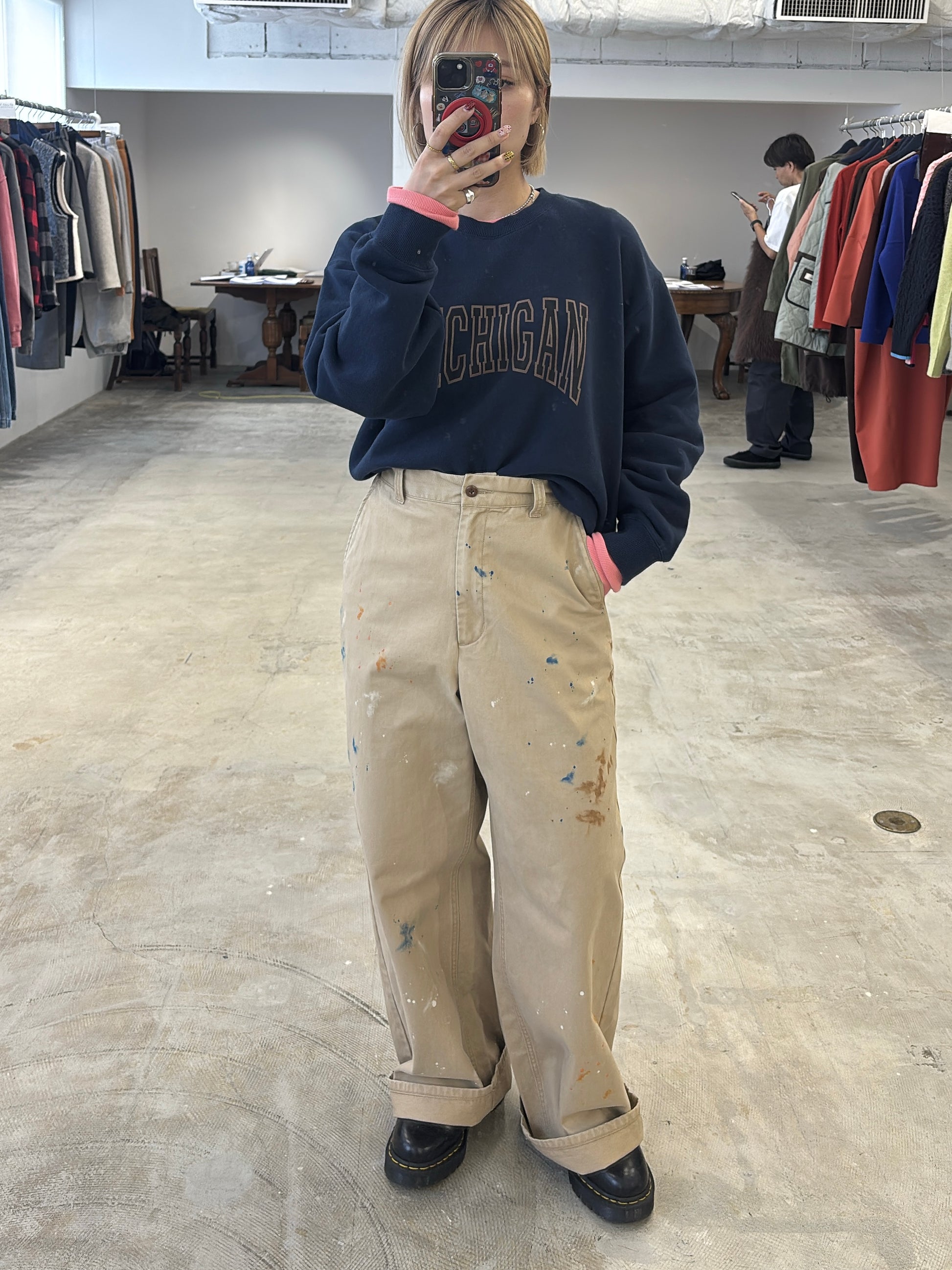 【予約⚡︎販売】ノーカラープルオーバーシャツ／8653203／LE MÉLANGE／2026 AW #2