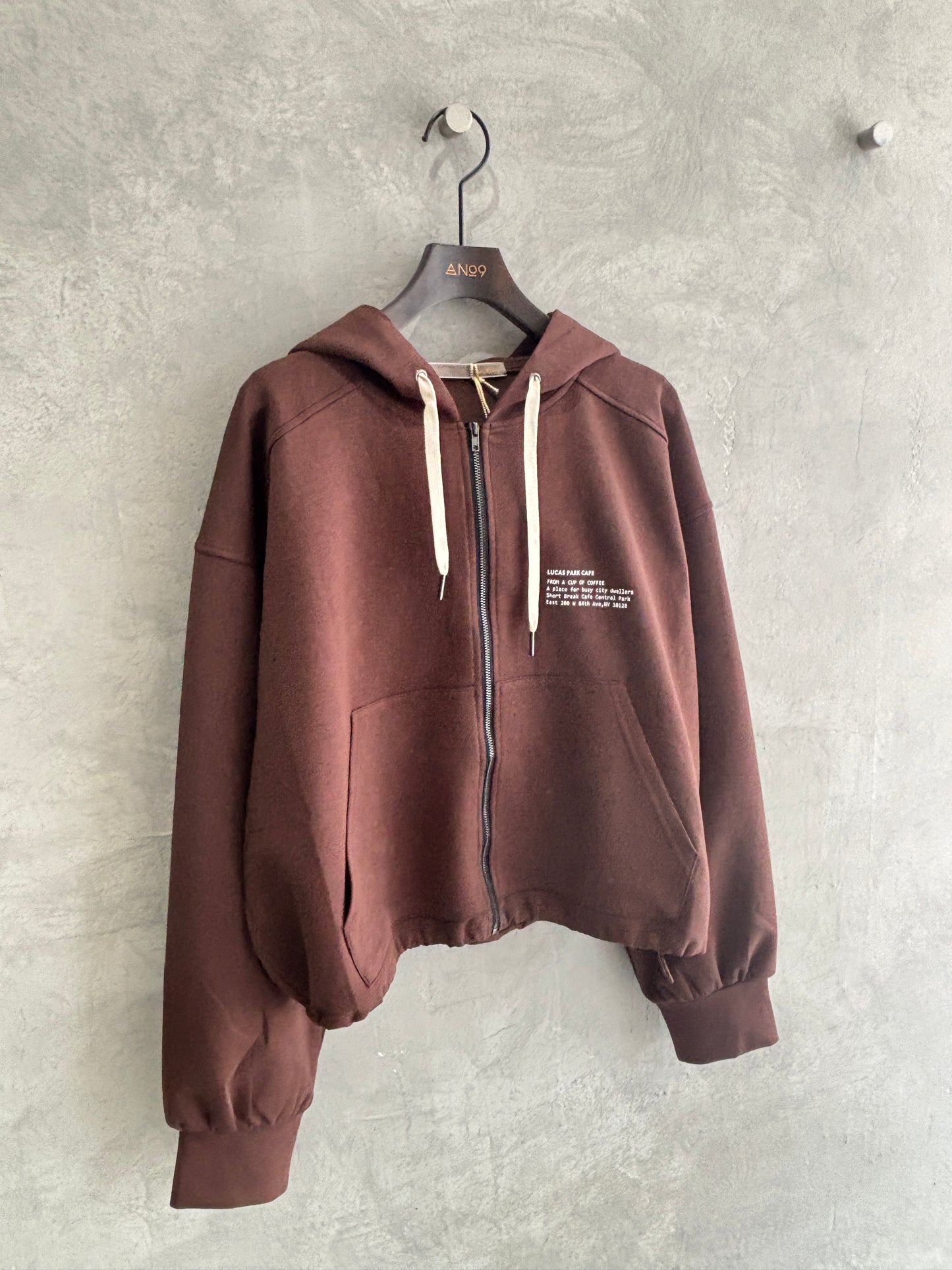 ジップアップパーカー／Anna Kerry