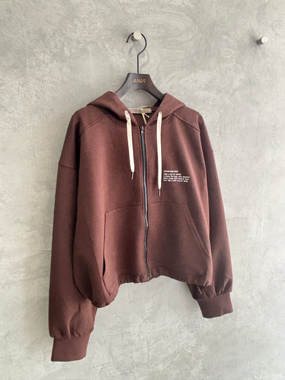 ジップアップパーカー／Anna Kerry