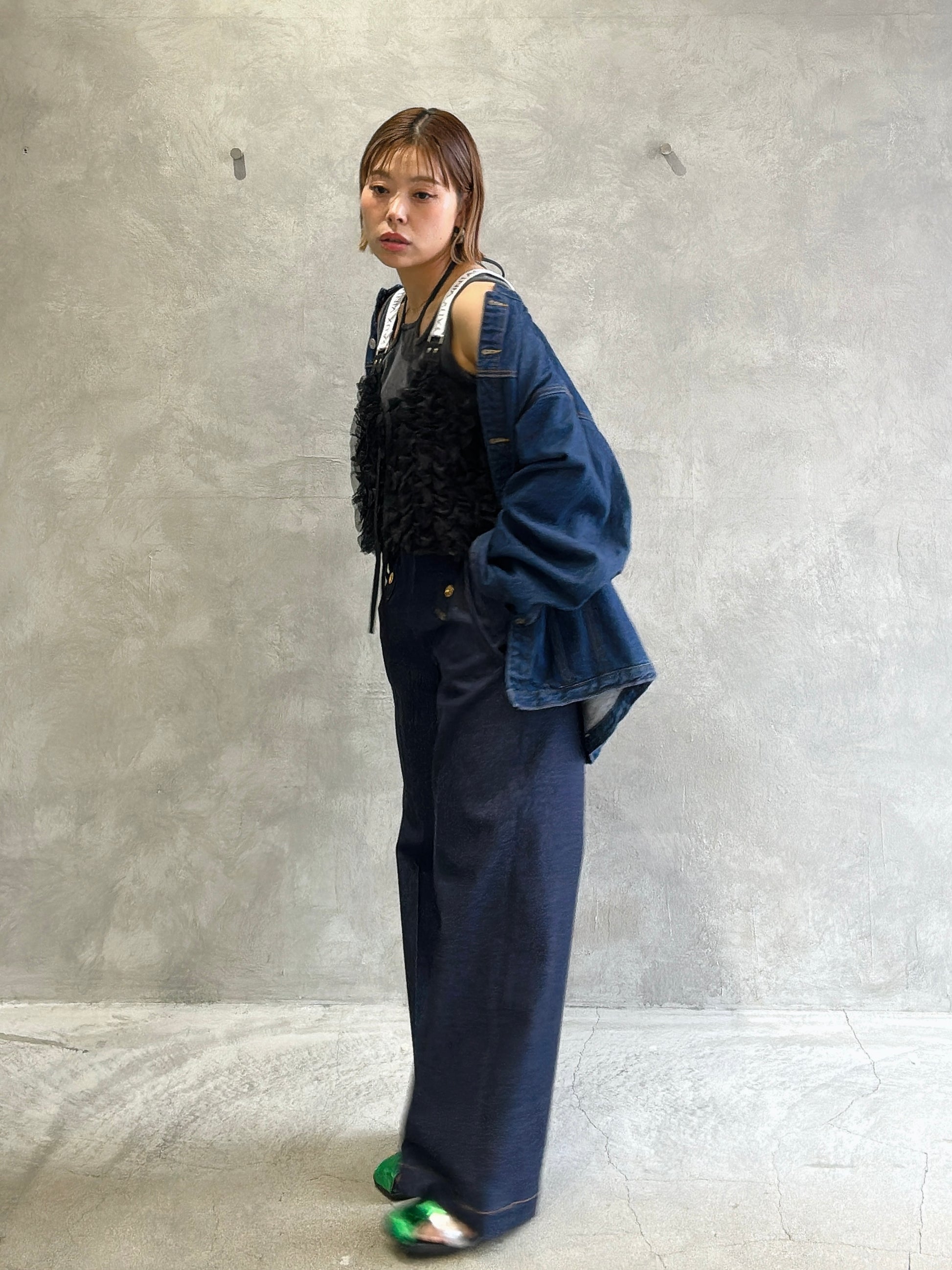 フリルショートビスチェ／AC-26060-S／MARGAUX VINTAGE／2026 SS#2