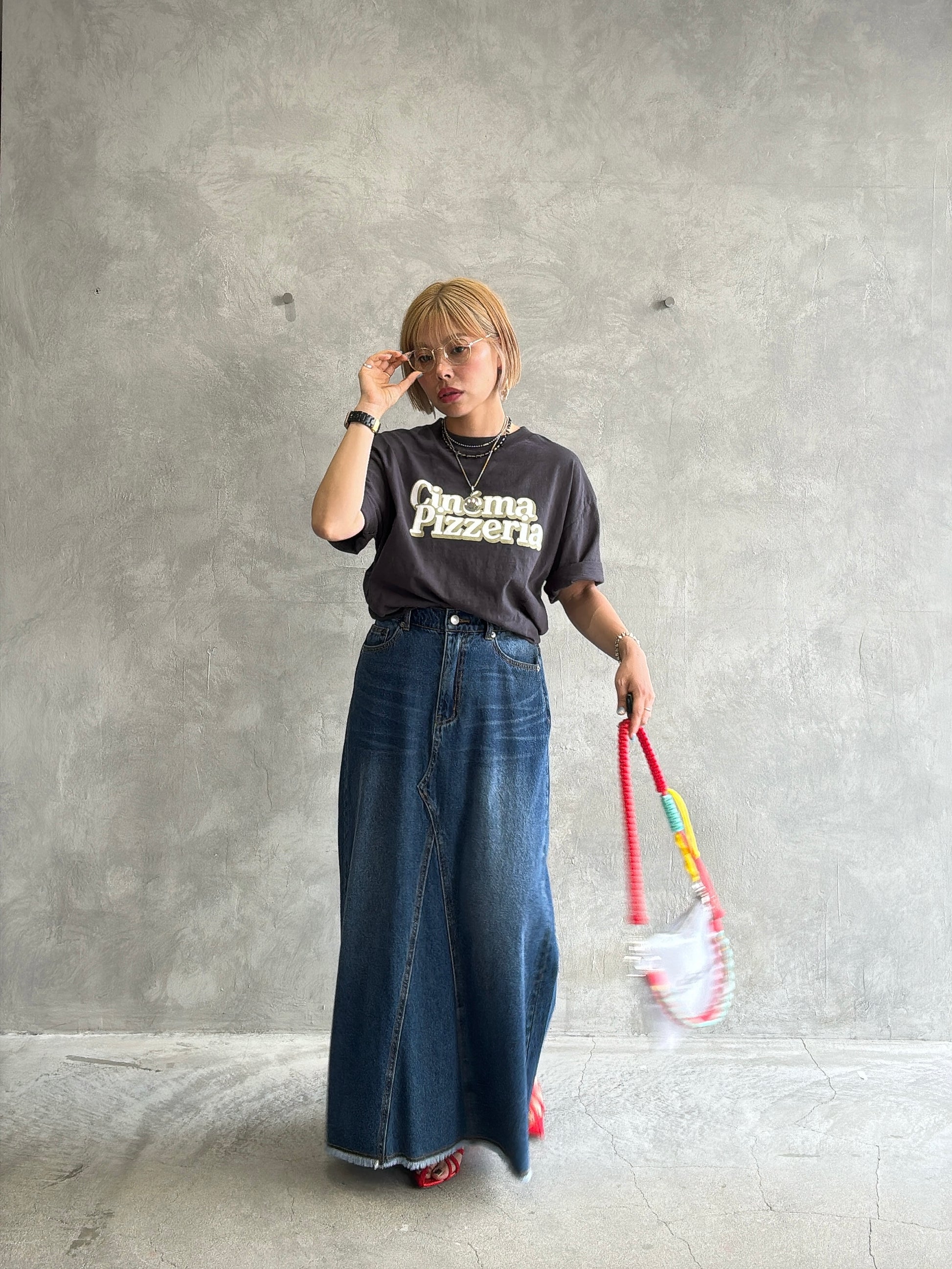 【予約販売】Cinema Pizzeria スラブTシャツ／ING
