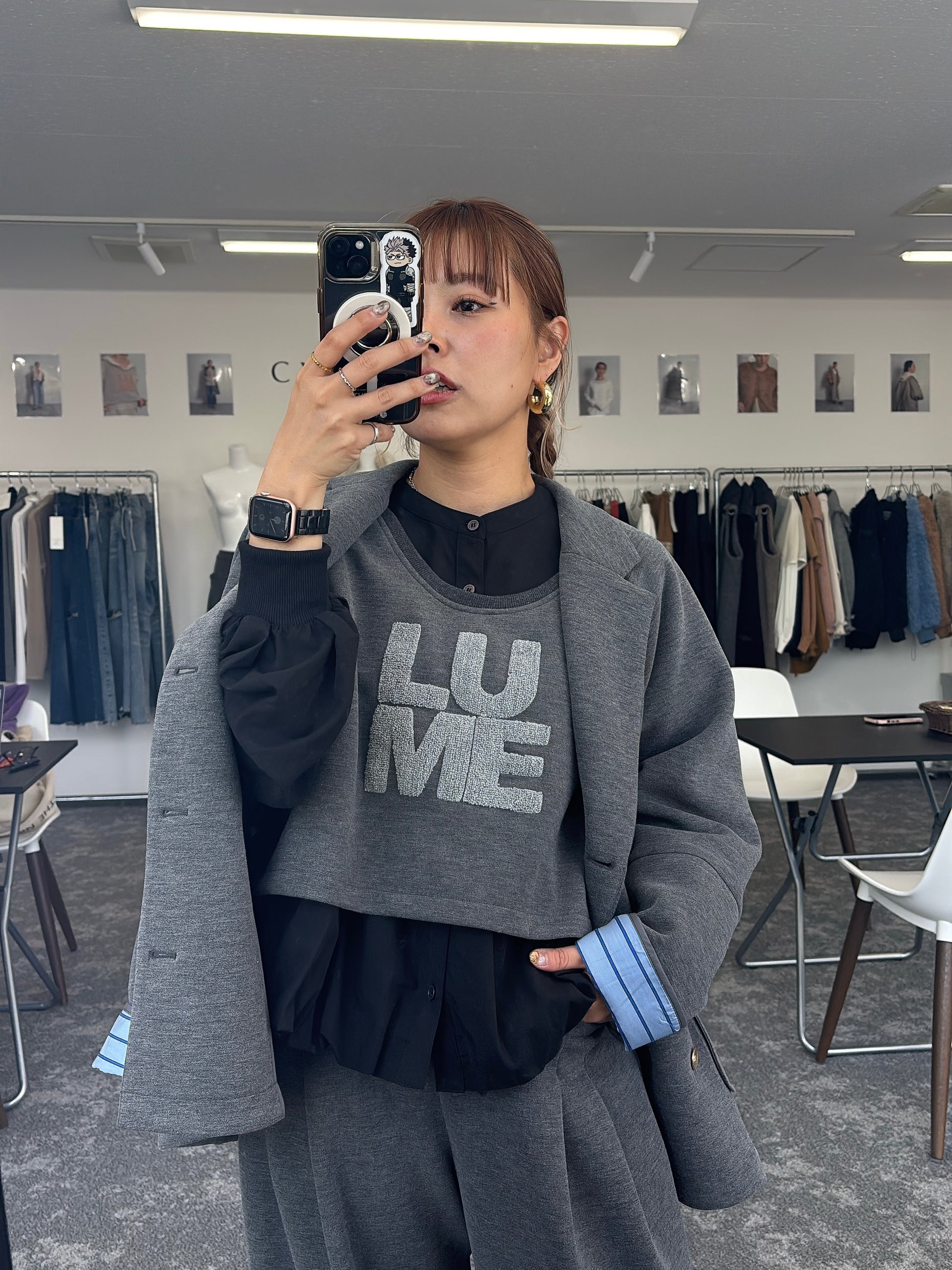【予約⚡︎販売】サイドリブフリースベスト／604512／CYAN tokyo／2026 AW#1