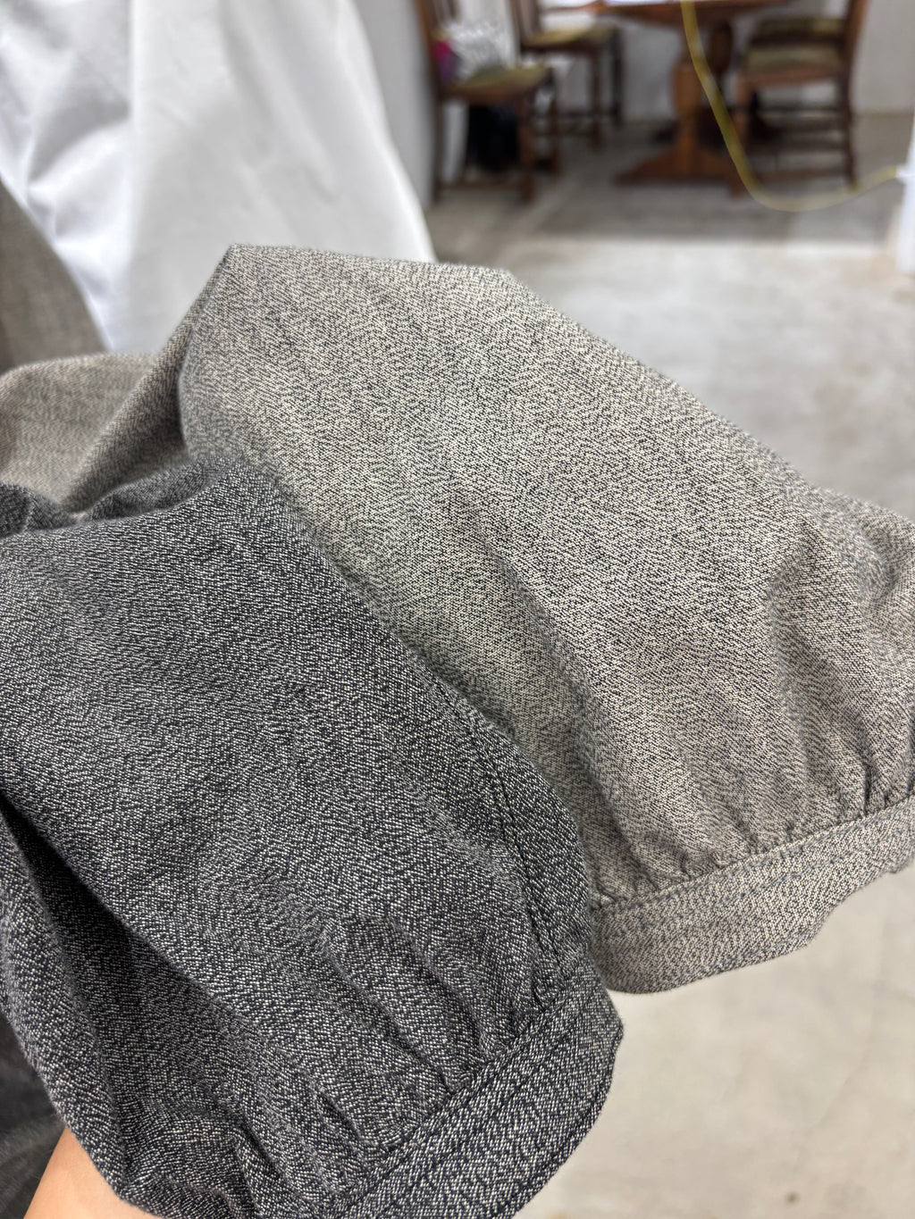 受付終了【予約⚡︎販売】杢シャンブレープルオーバーシャツ／8653204／LE MÉLANGE／2026 AW #2