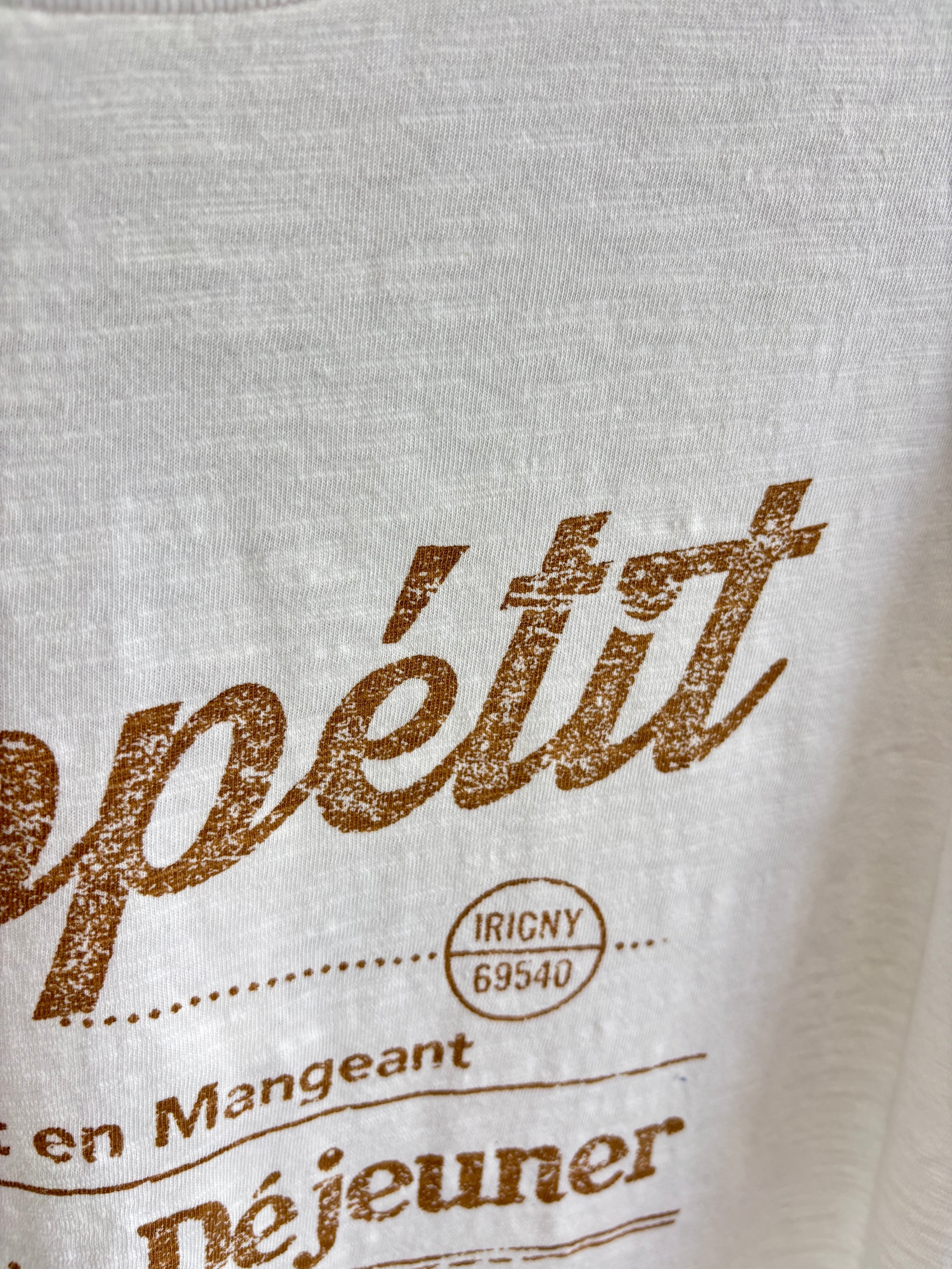 【予約販売】LappetitゆるフレンチスラブTシャツ／ING