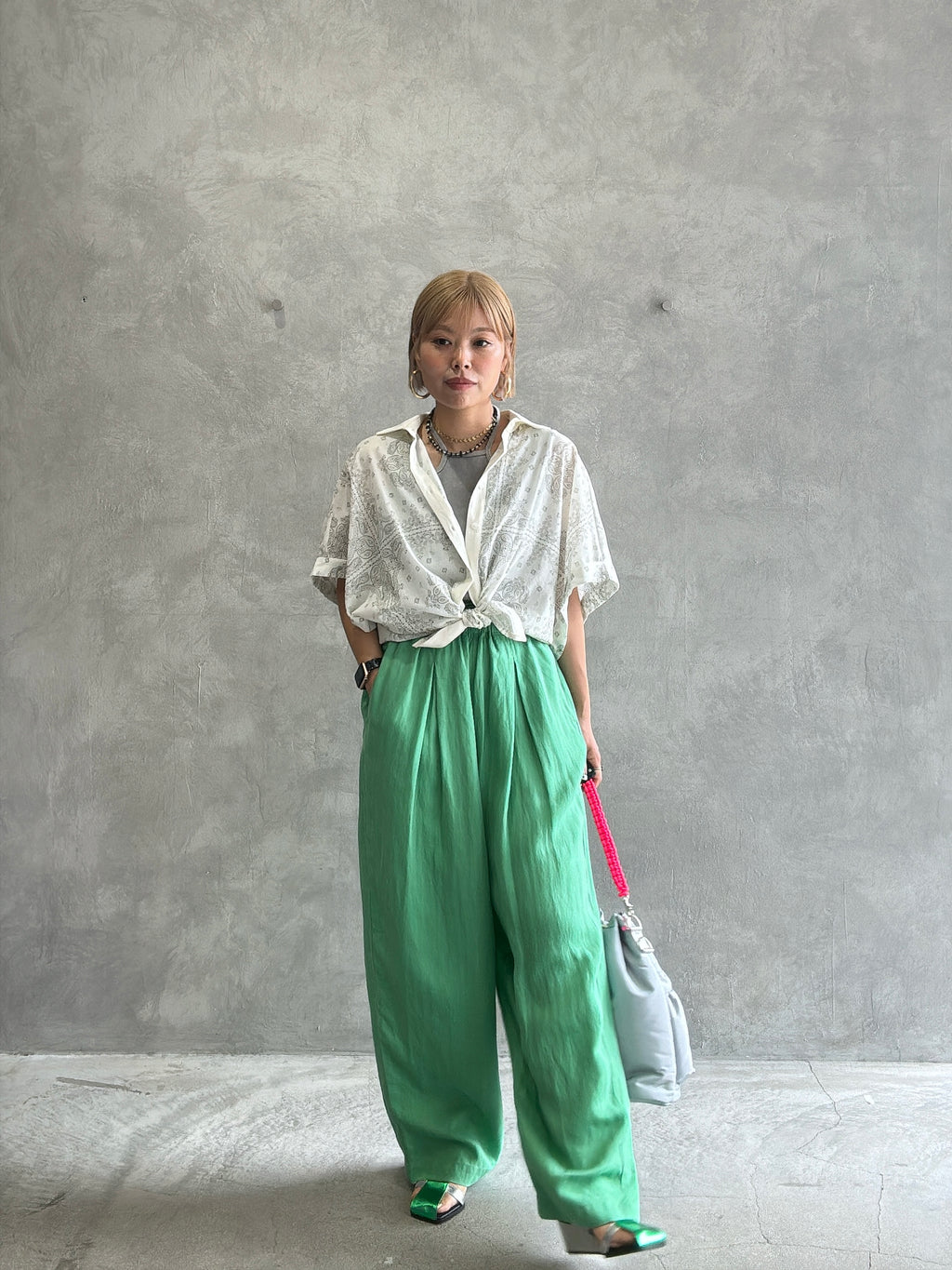 バレルシルエットパンツ／8623507／LE MÉLANGE／2026 SS#2
