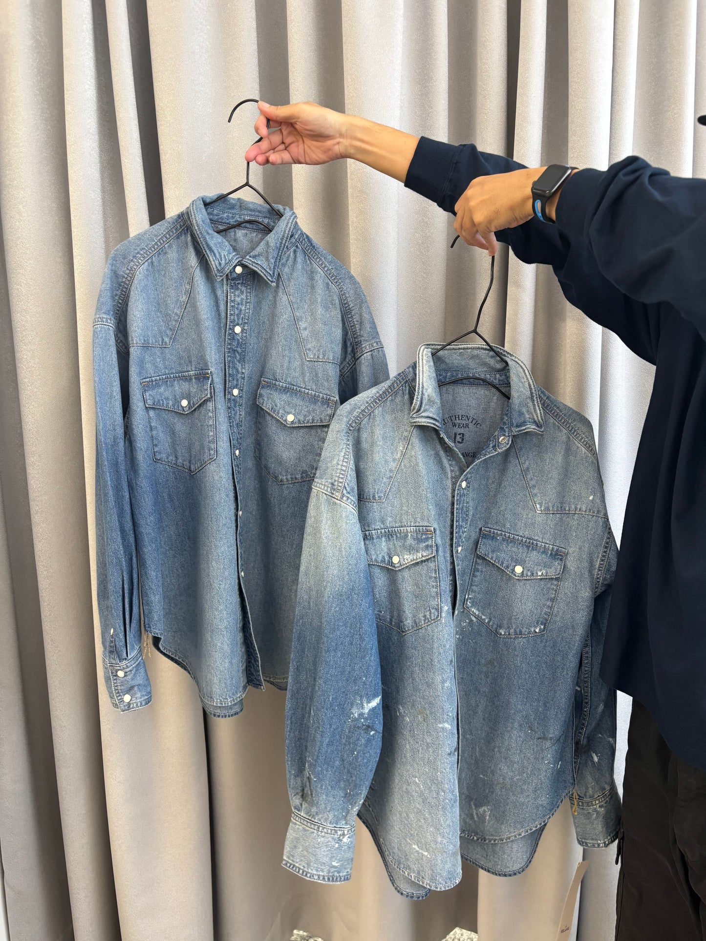 受付終了【予約販売】ダンガリーシャツ／8613202・8613201／LE MÉLANGE