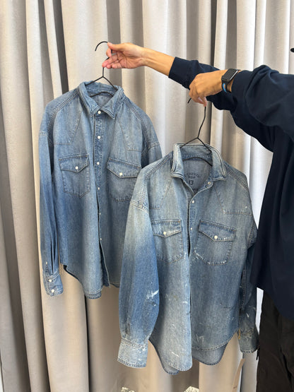 受付終了【予約販売】ダンガリーシャツ／8613202・8613201／LE MÉLANGE