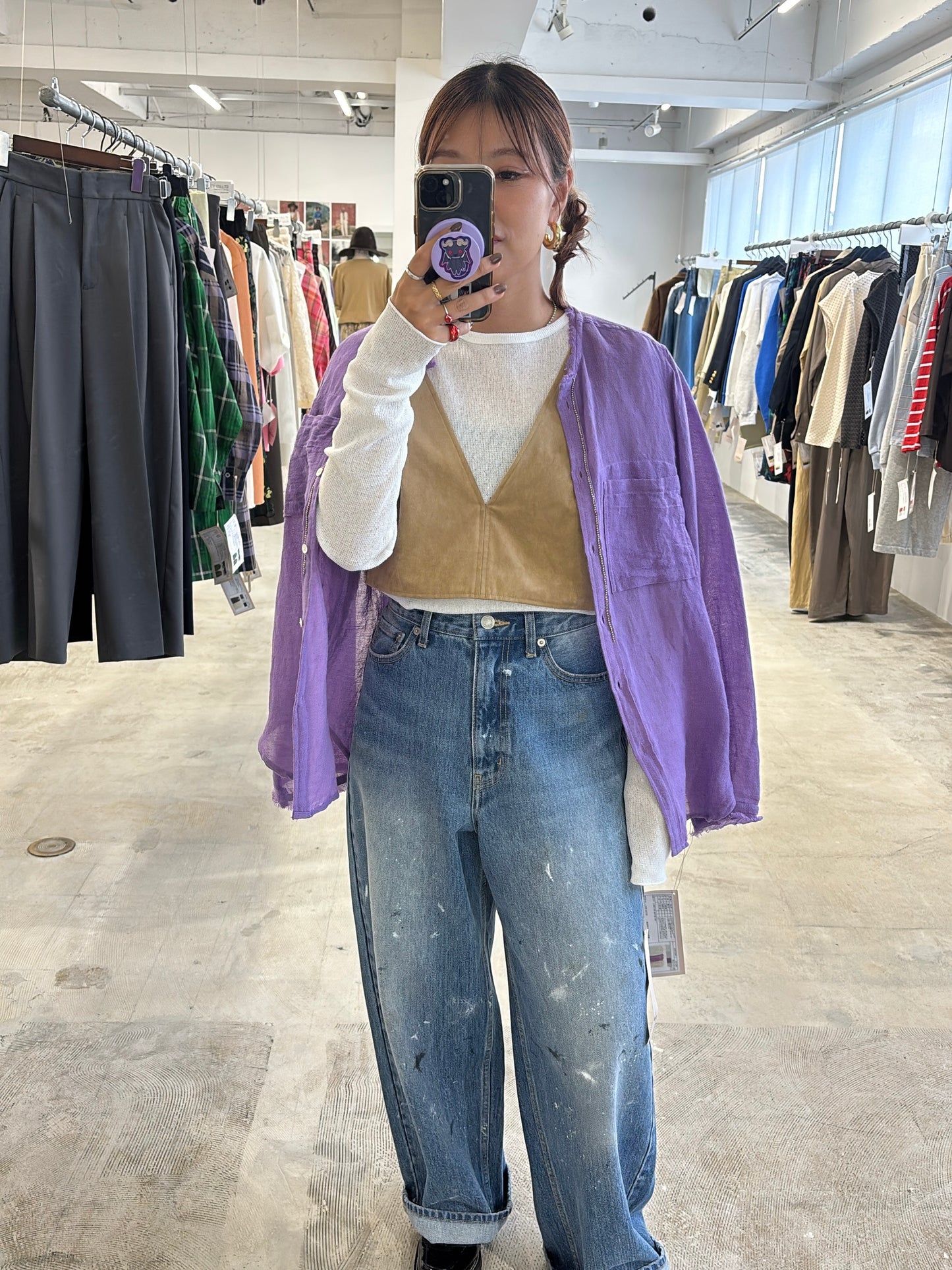 受付終了【予約販売】デニムパンツ／8613502／LE MÉLANGE