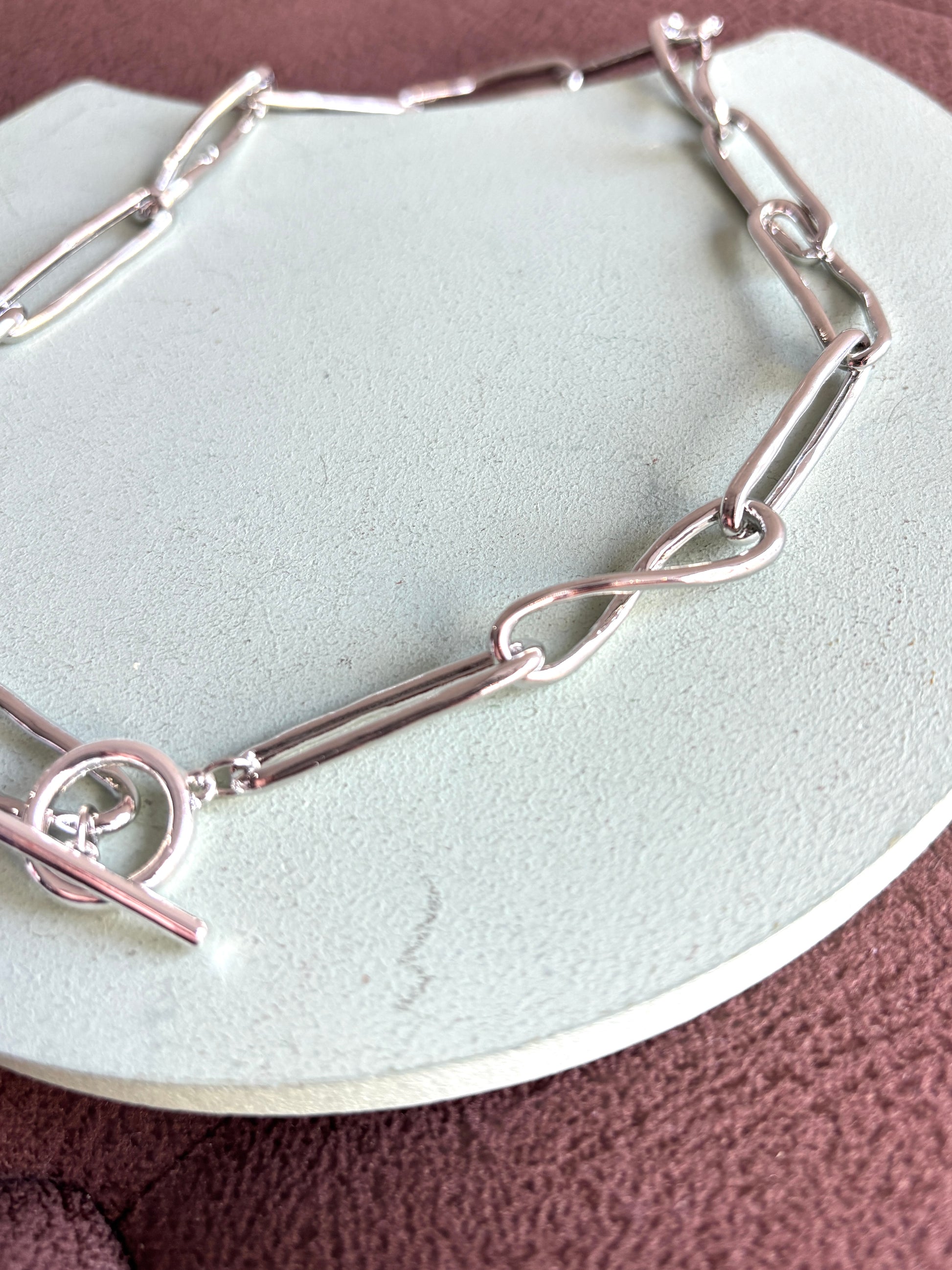 【予約販売】インフィニティMIXチェーンネックレス