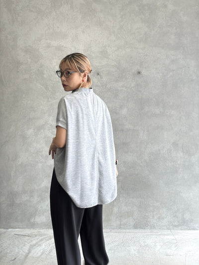 フロントジップカットソー／MG CT-26104-A／MARGAUX VINTAGE／2026 AW＃1