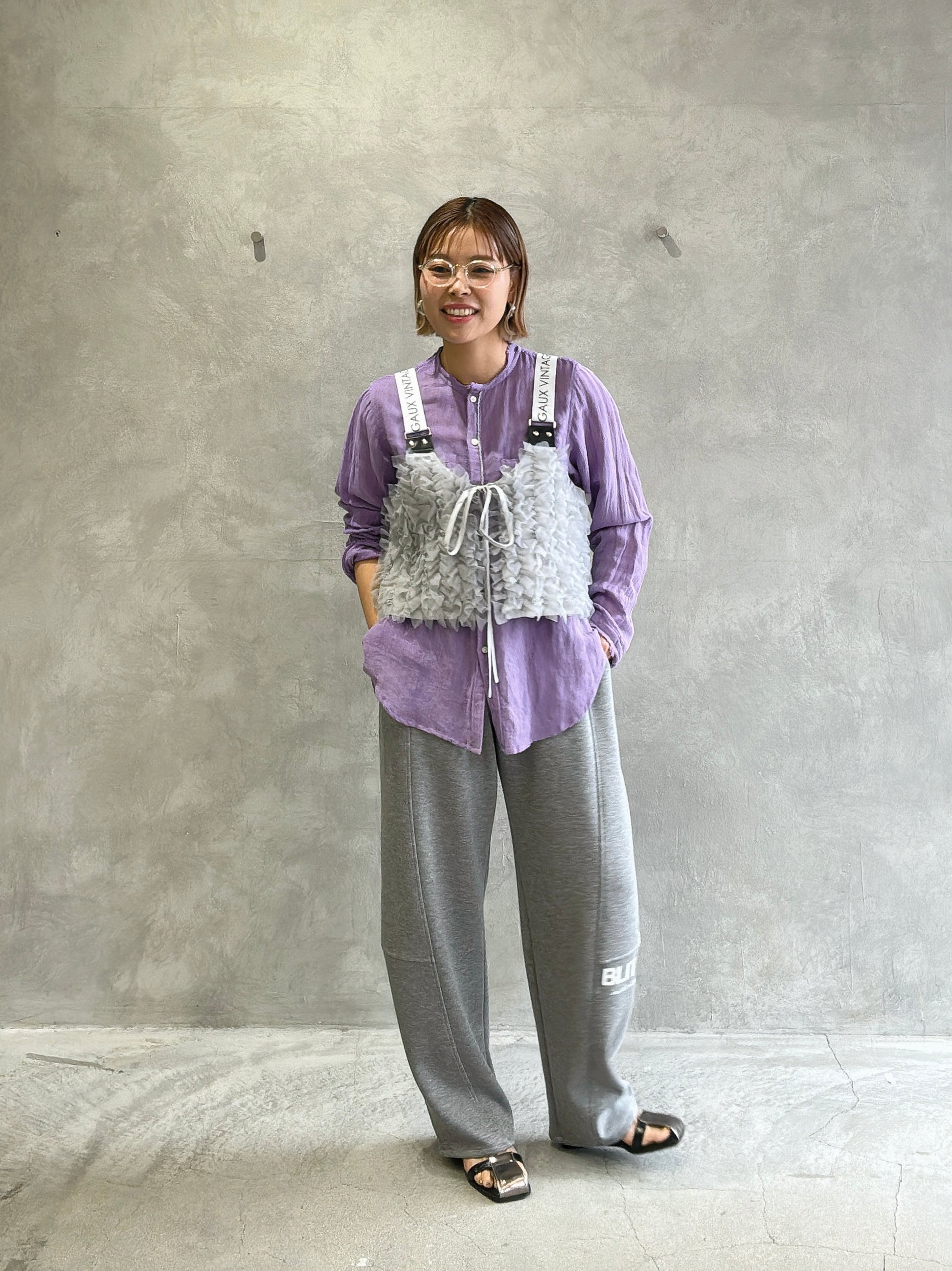 フリルショートビスチェ／AC-26060-S／MARGAUX VINTAGE／2026 SS#2